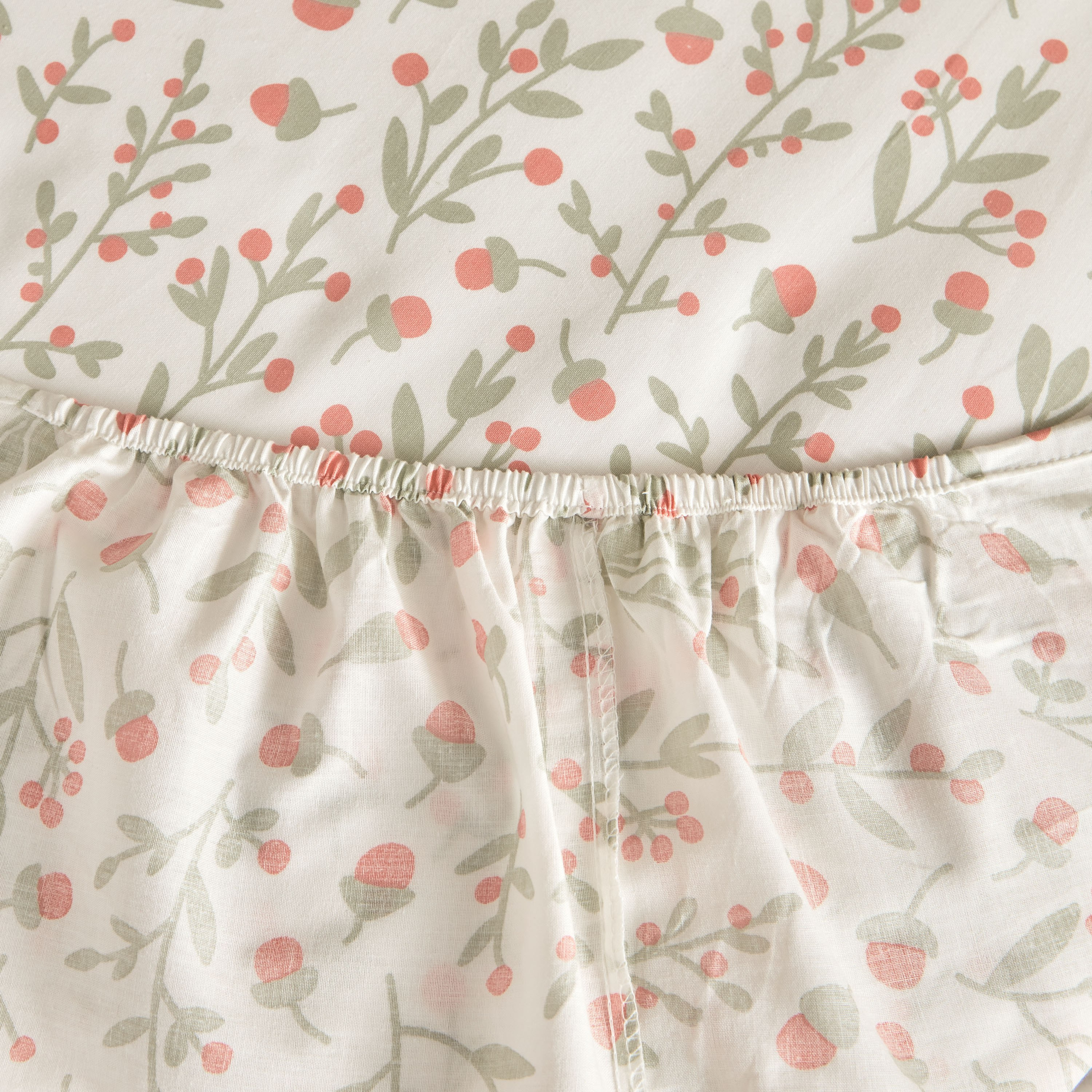 Hermione Chrsy Kapas 144 TC Cotton Twin Fitted Sheet - 120x200+25 cm-hbxhomeware-hbxkidsandyouth-image-6
