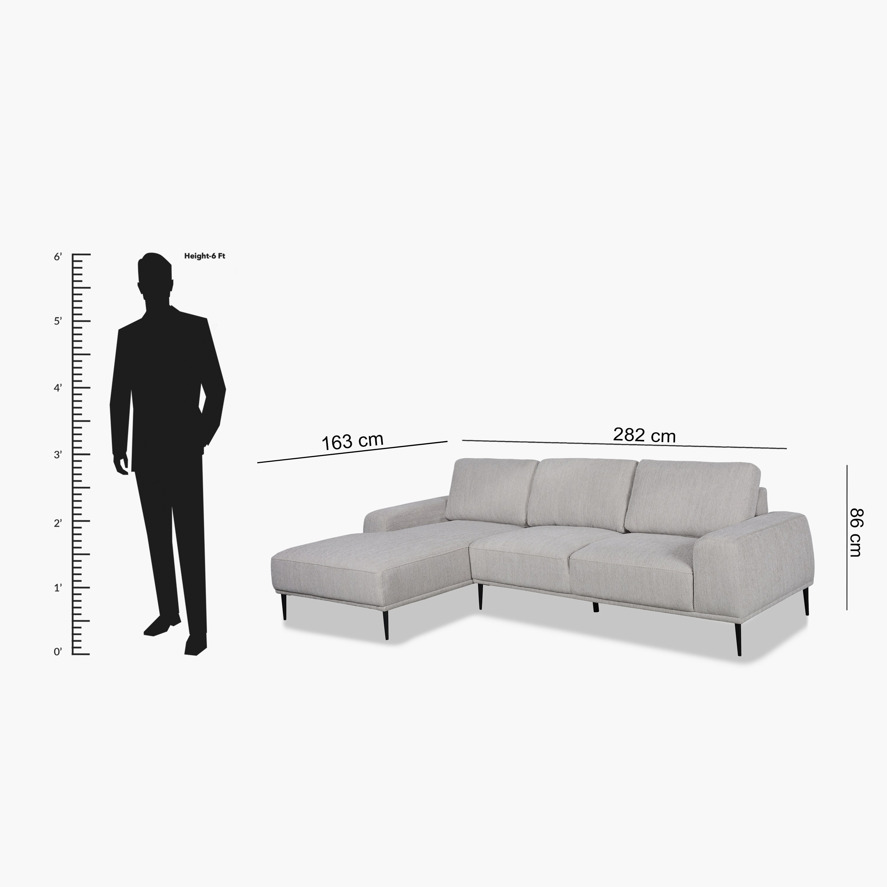 Baron 4-Seater Left Corner Fabric Sofa-hbxlivingroom-sofasandarmchairs-sofas-image-7