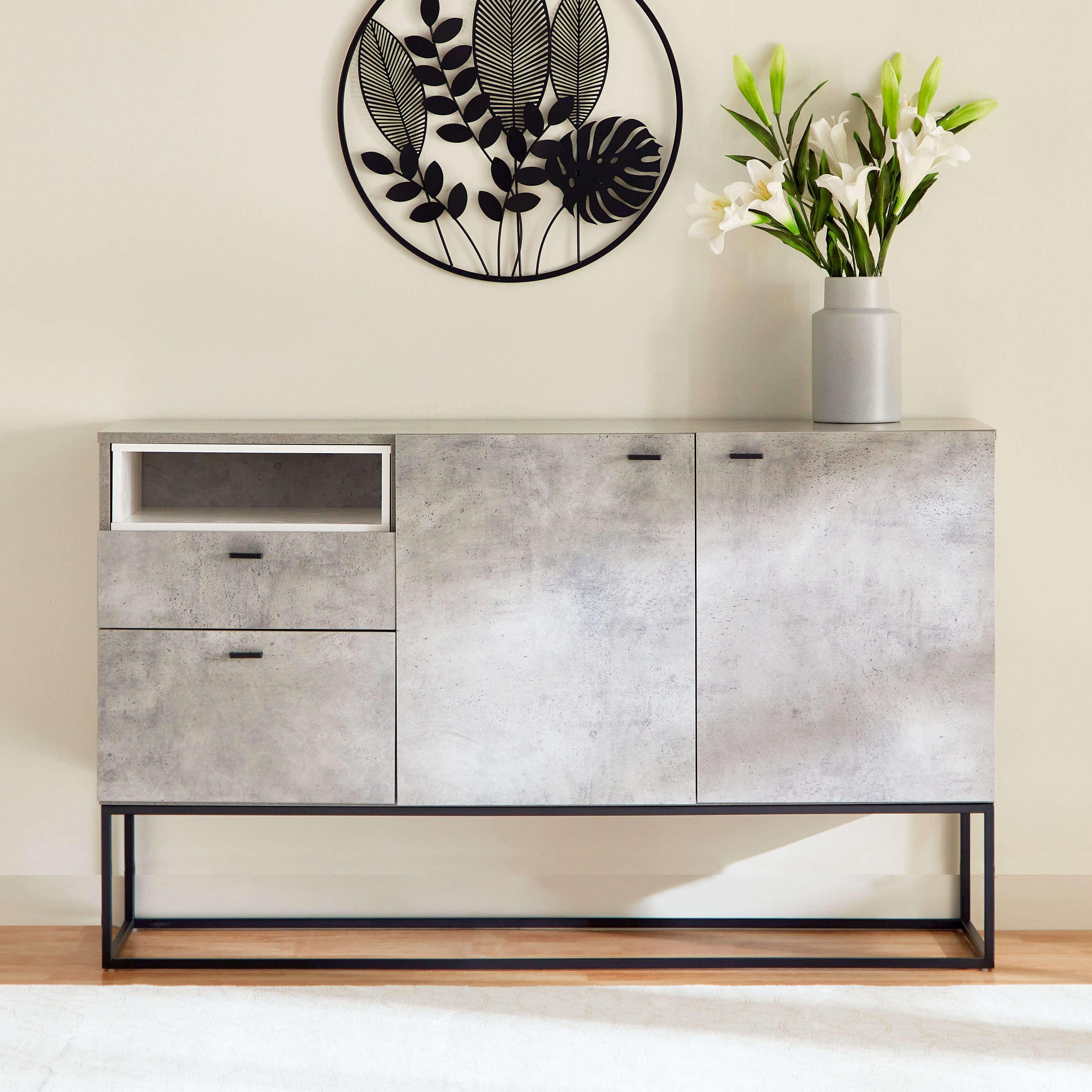 Scott 2-Drawer Sideboard with 2 Doors-hbxfurniture-diningroom-buffetsandsideboards-image-2