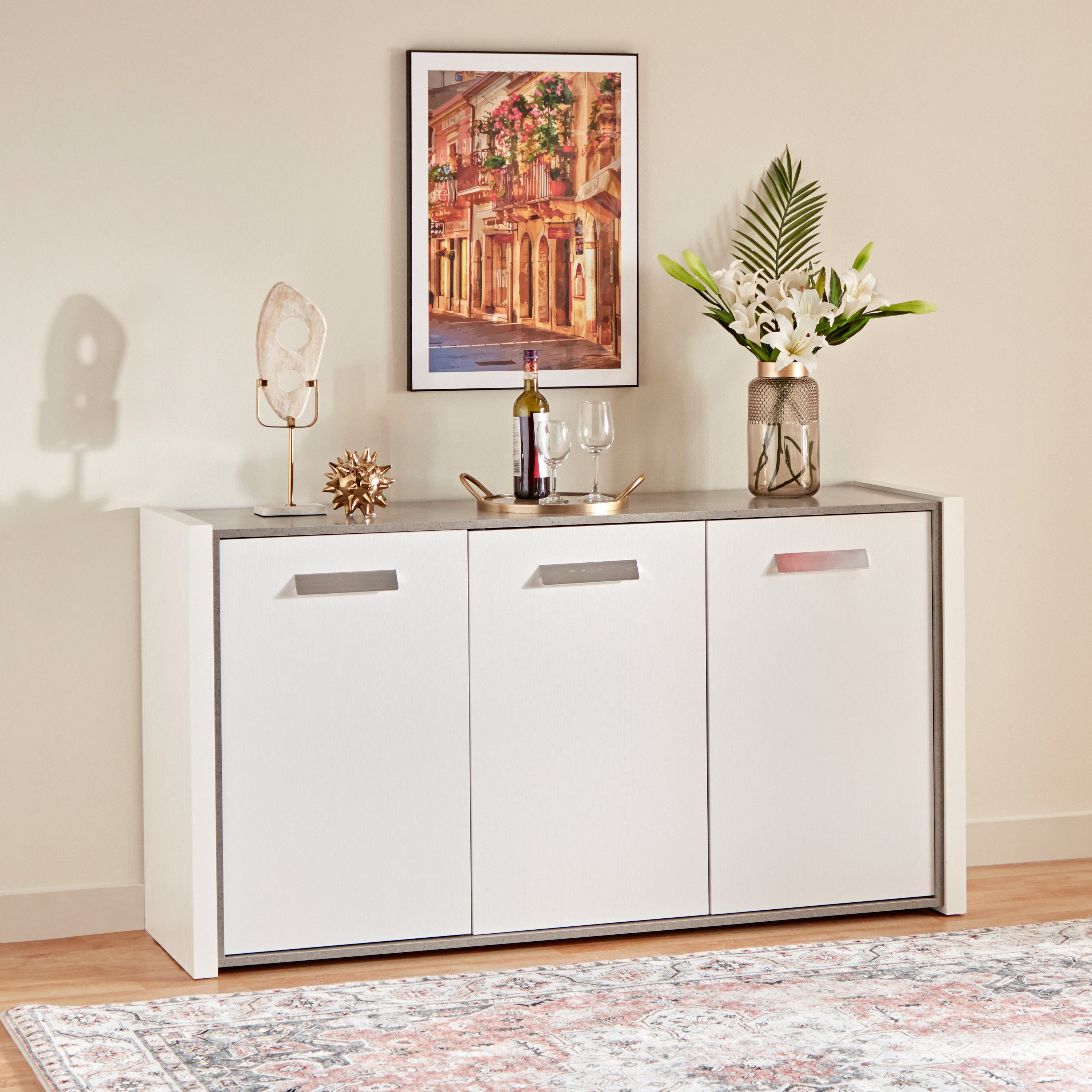 خزانة جانبية 3 أبواب من سيمينتينو-hbxfurniture-diningroom-buffetsandsideboards-image-1