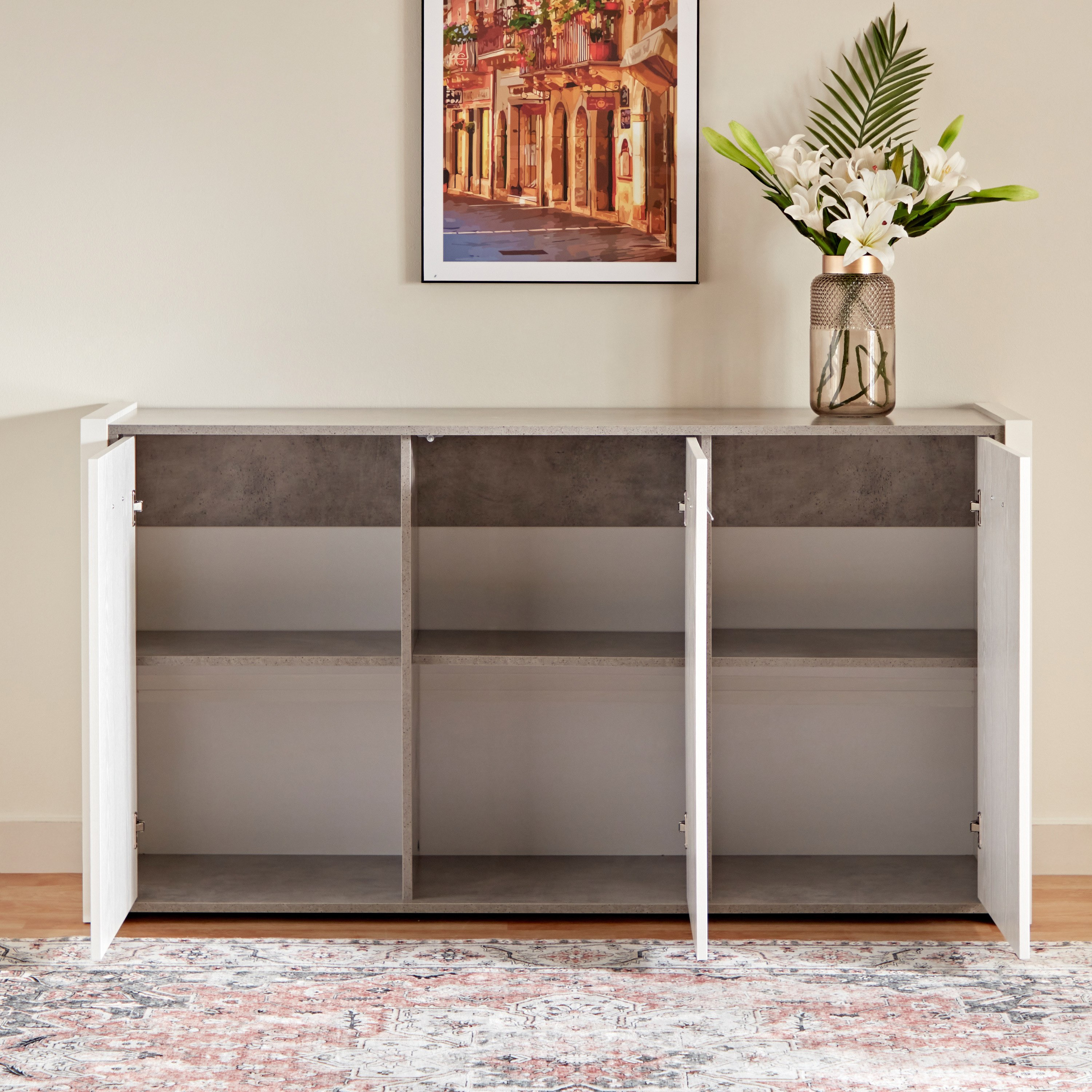 خزانة جانبية 3 أبواب من سيمينتينو-hbxfurniture-diningroom-buffetsandsideboards-image-3