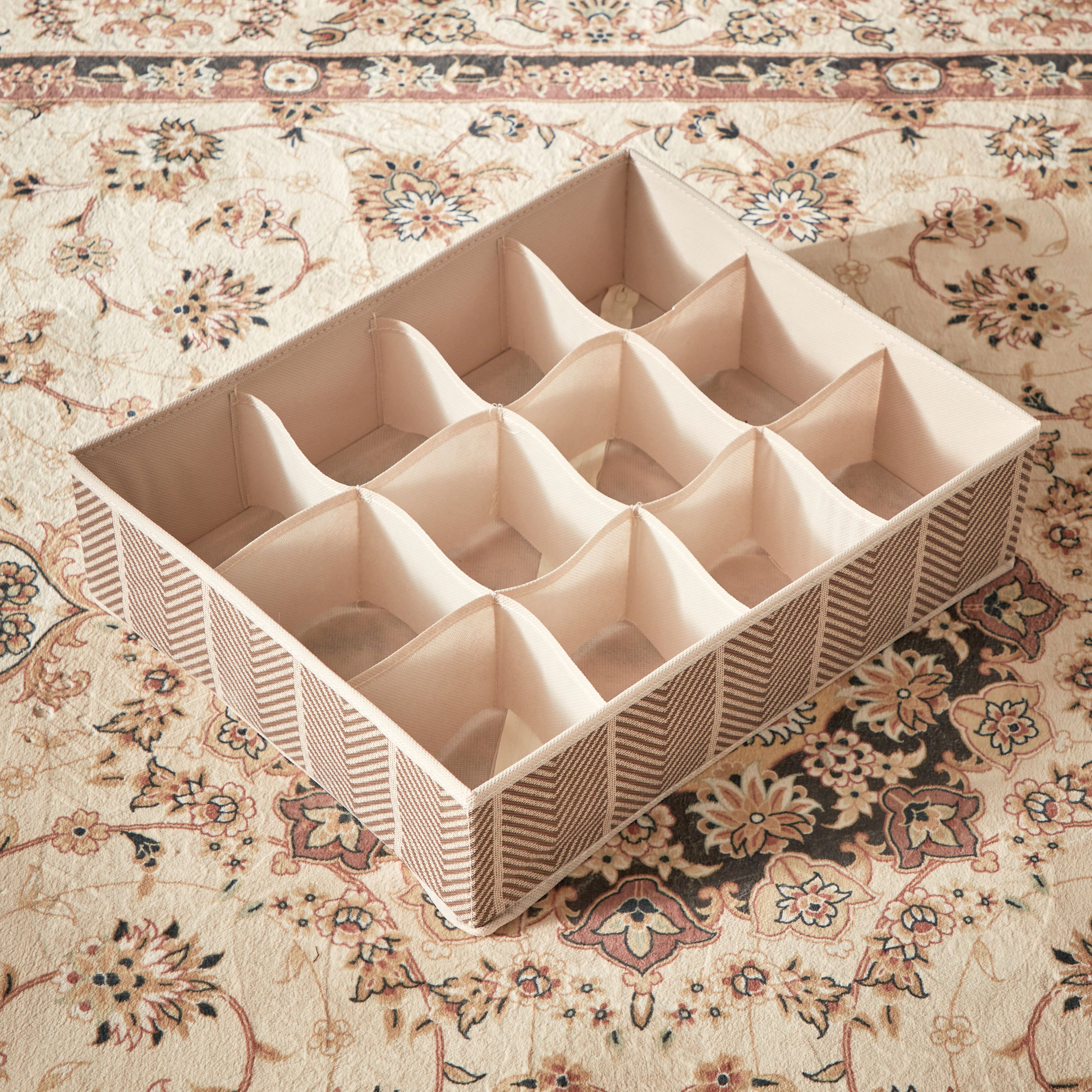 Ebase 12-Compartment Organizer - 45x36x12 cm-hbxbedroom-bedroomaccessories-bedroomstorage-image-2