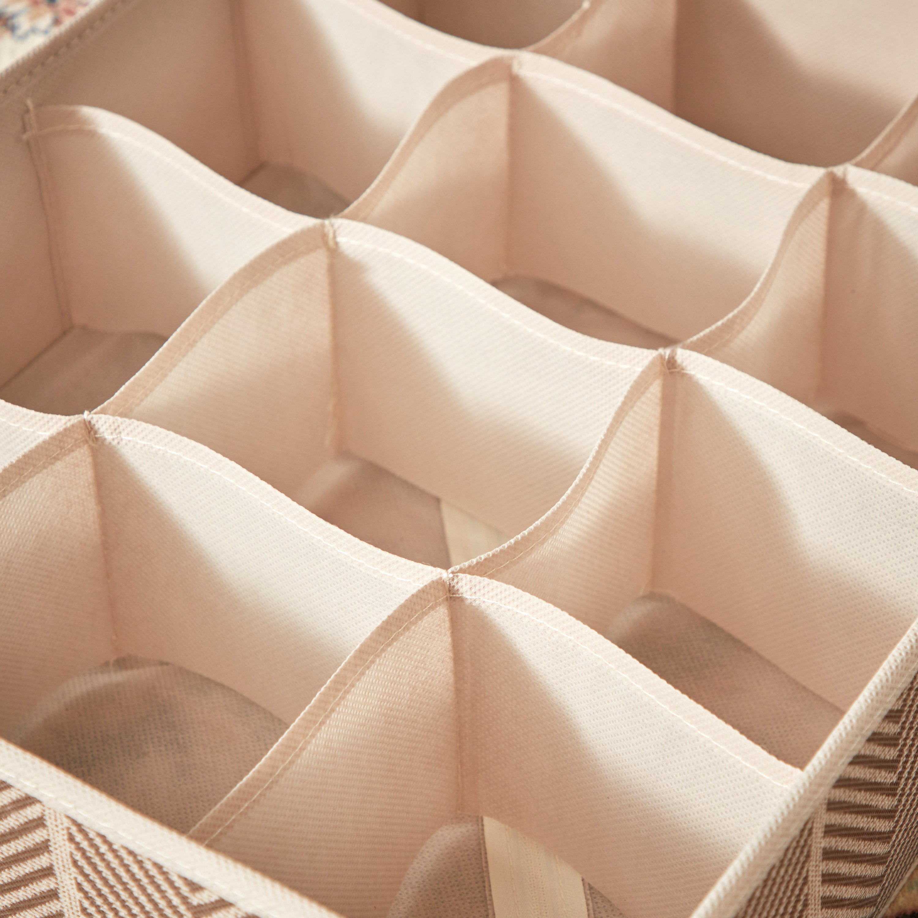 Ebase 12-Compartment Organizer - 45x36x12 cm-hbxbedroom-bedroomaccessories-bedroomstorage-image-3