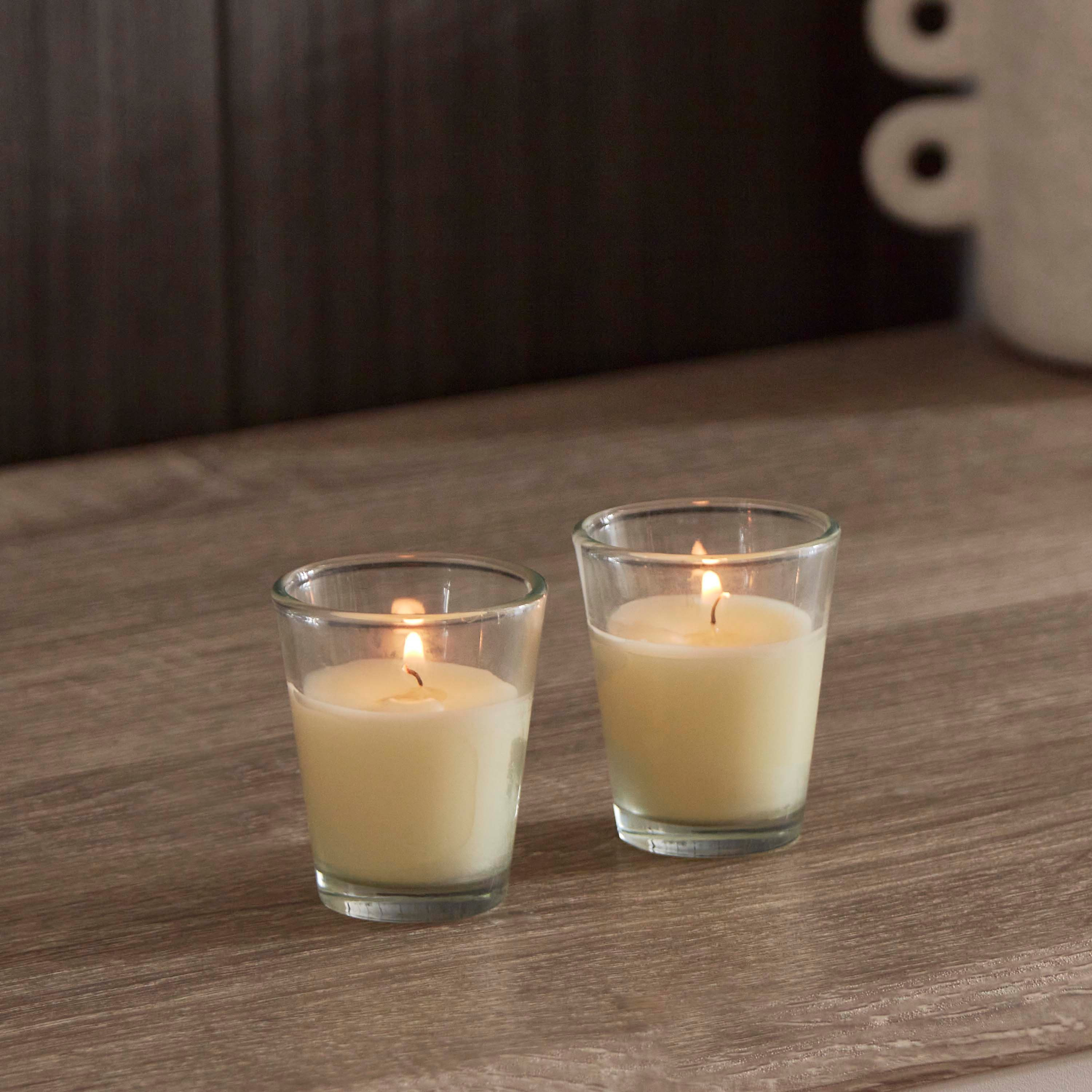 طقم جرة شموع قطعتين من لونا - 3.3x5.3 سم-hbxlivingroom-decorandaccessories-candles-image-2