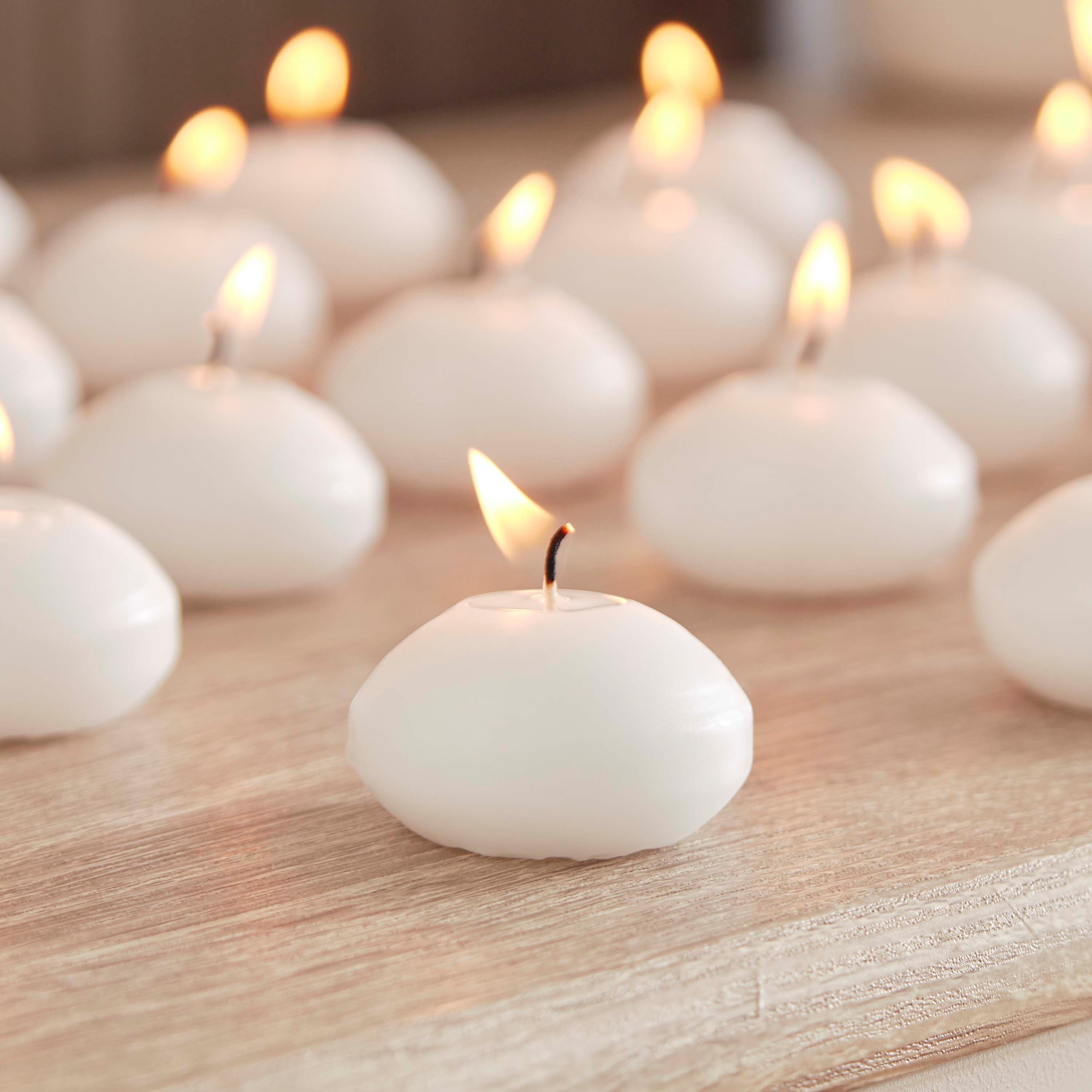 طقم شموع عائمة 24 قطعة من لونا - 4.5x3 سم-hbxlivingroom-decorandaccessories-candles-image-3