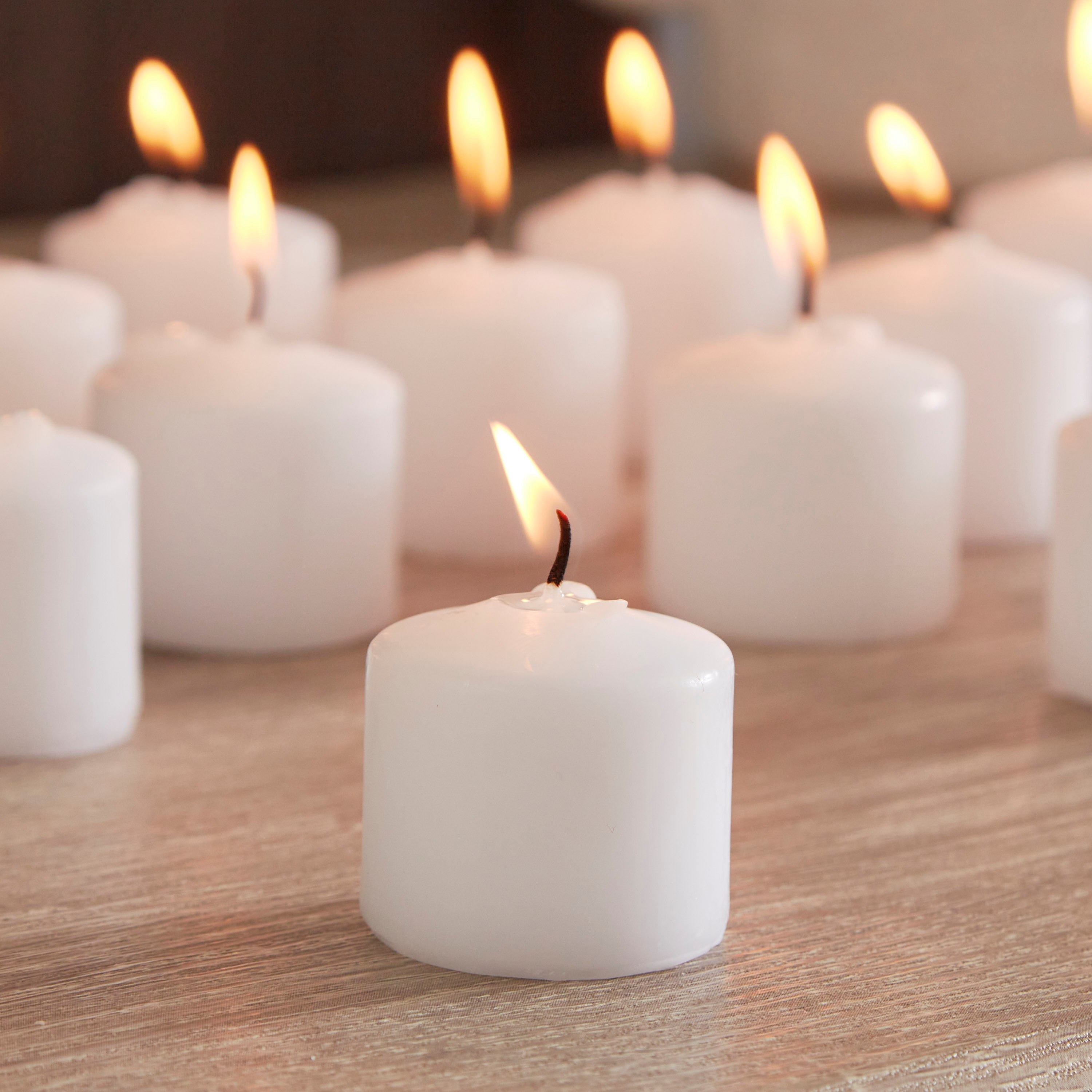 طقم شموع صغيرة 12 قطعة من لونا - 3.8x4 سم-hbxlivingroom-decorandaccessories-candles-image-3
