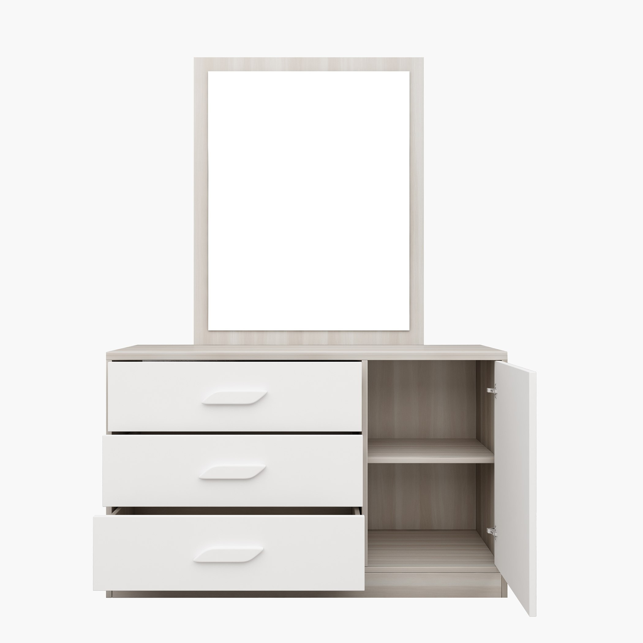 طقم غرفة نوم كينج 5 قطع من نيوبورت - 180x200 سم-hbxbedroom-bedsandbedsets-bedroomsets-king-image-11