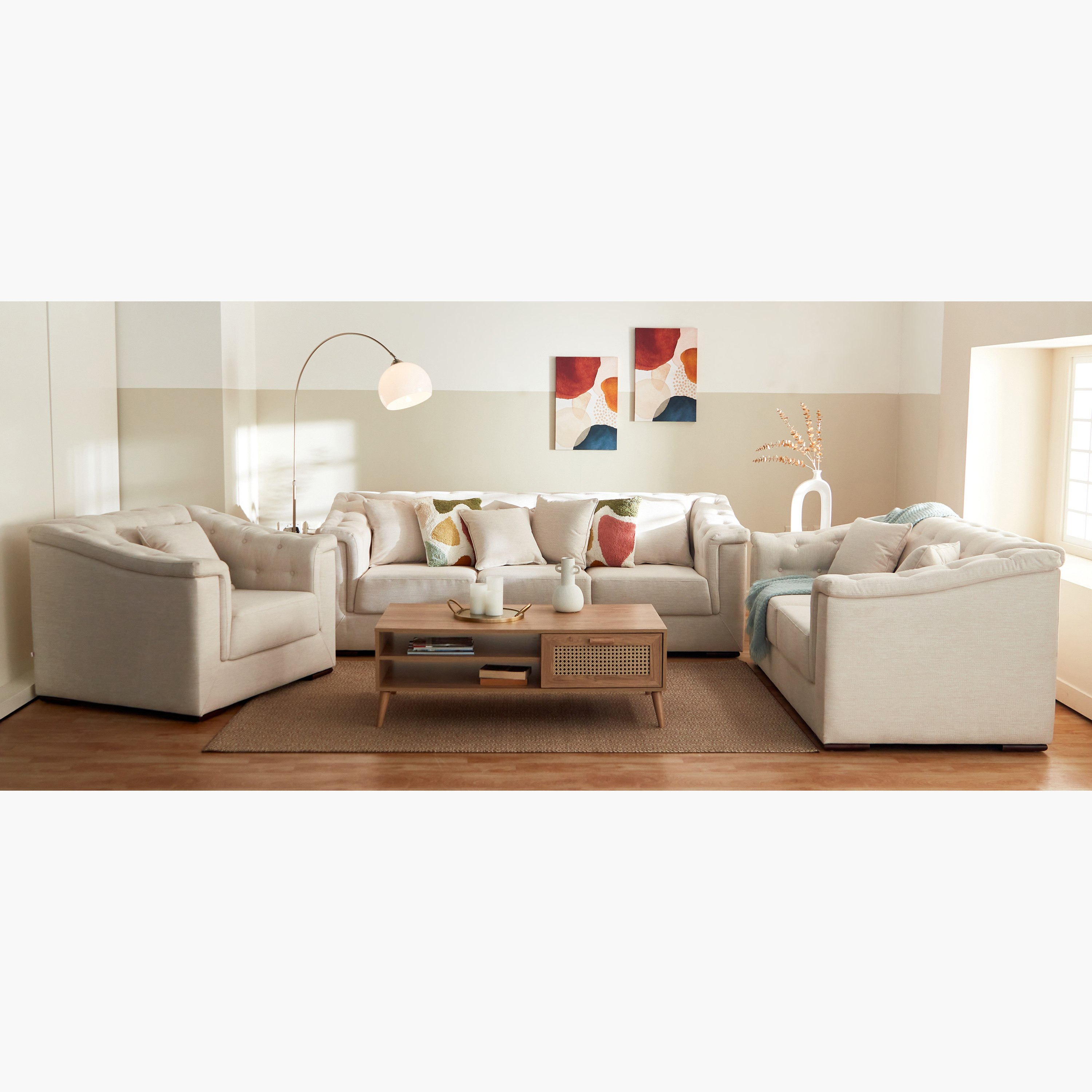 كنبة قماش مقعدين مع وسادتين من سندريلا-hbxlivingroom-sofasandarmchairs-sofas-image-9