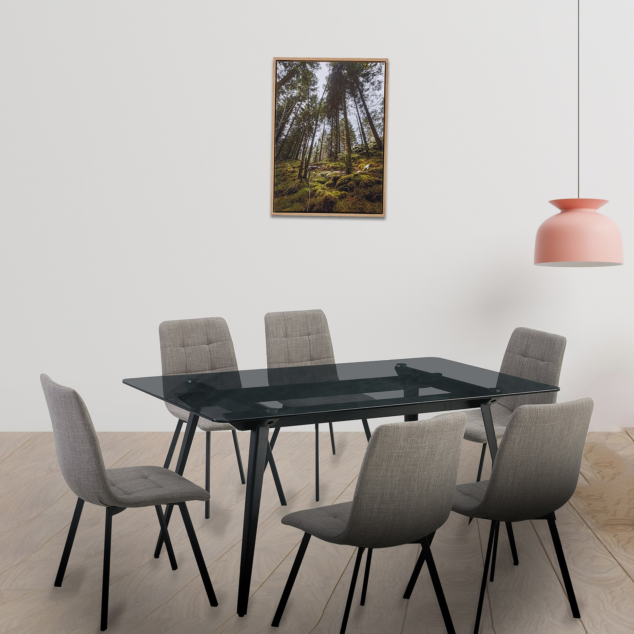 طقم سفرة 6 مقاعد من مونتي-hbxfurniture-diningtablesandsets-diningsets-sixseater-image-1