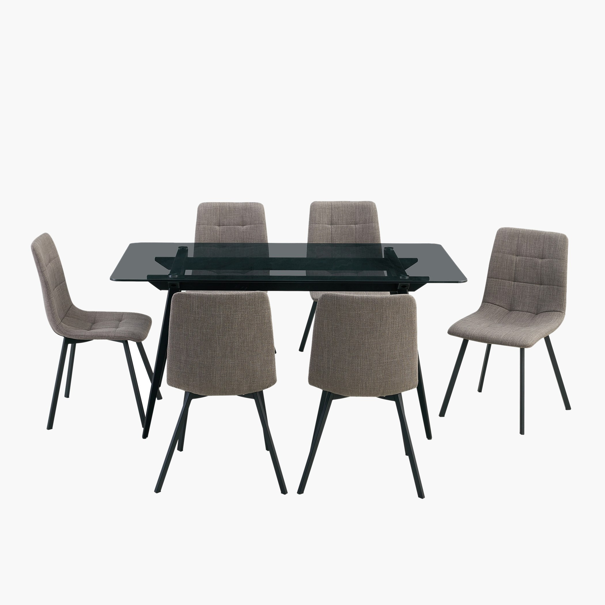 طقم سفرة 6 مقاعد من مونتي-hbxfurniture-diningtablesandsets-diningsets-sixseater-image-3