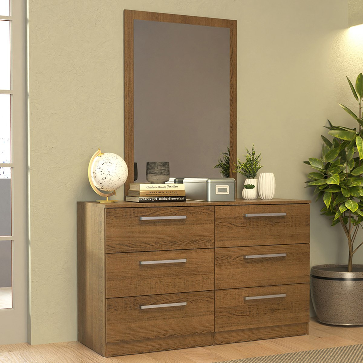 طقم غرفة نوم كينج 5 قطع من فيجو - 180x200 سم-hbxbedroom-bedsandbedsets-bedroomsets-king-image-14