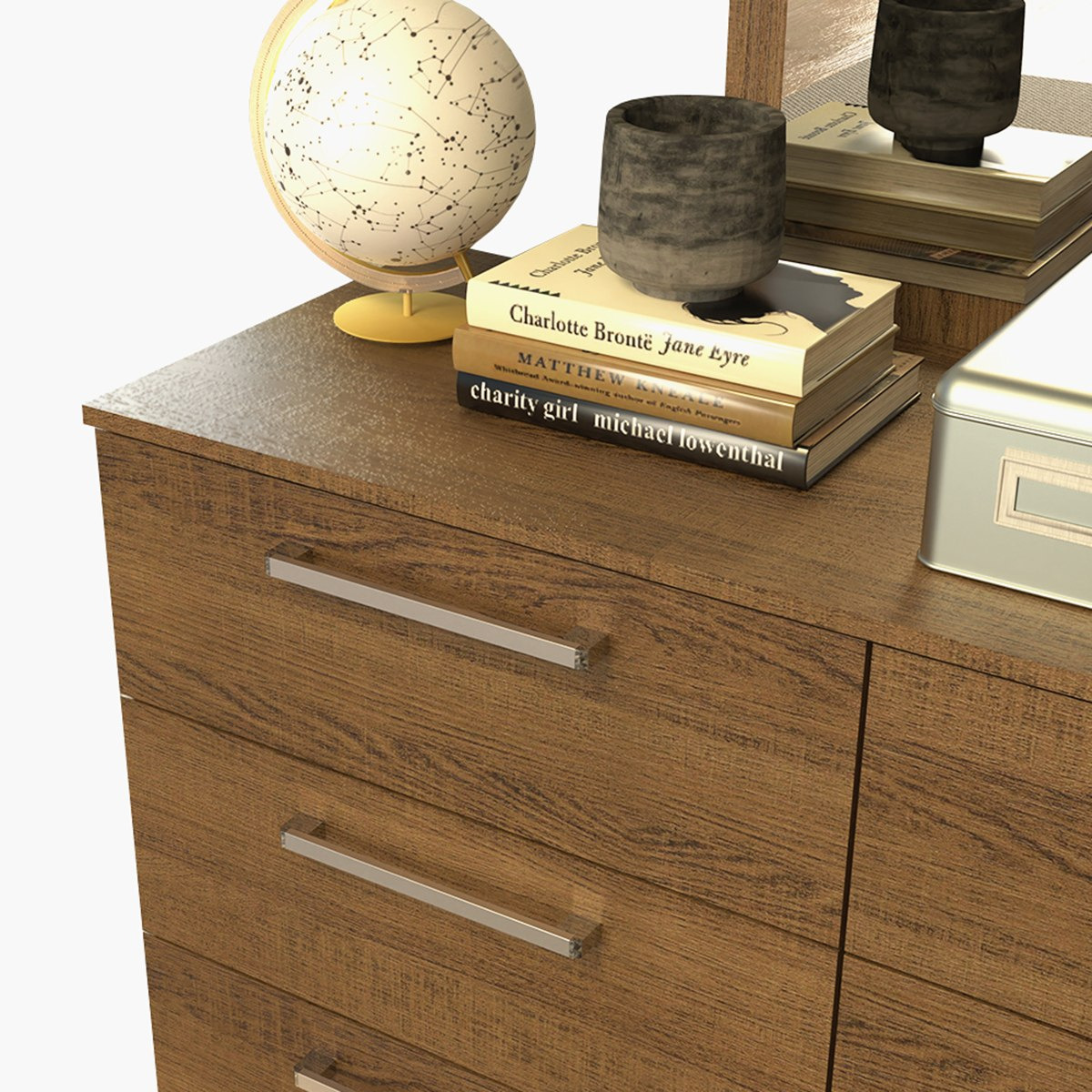 طقم غرفة نوم كينج 5 قطع من فيجو - 180x200 سم-hbxbedroom-bedsandbedsets-bedroomsets-king-image-16