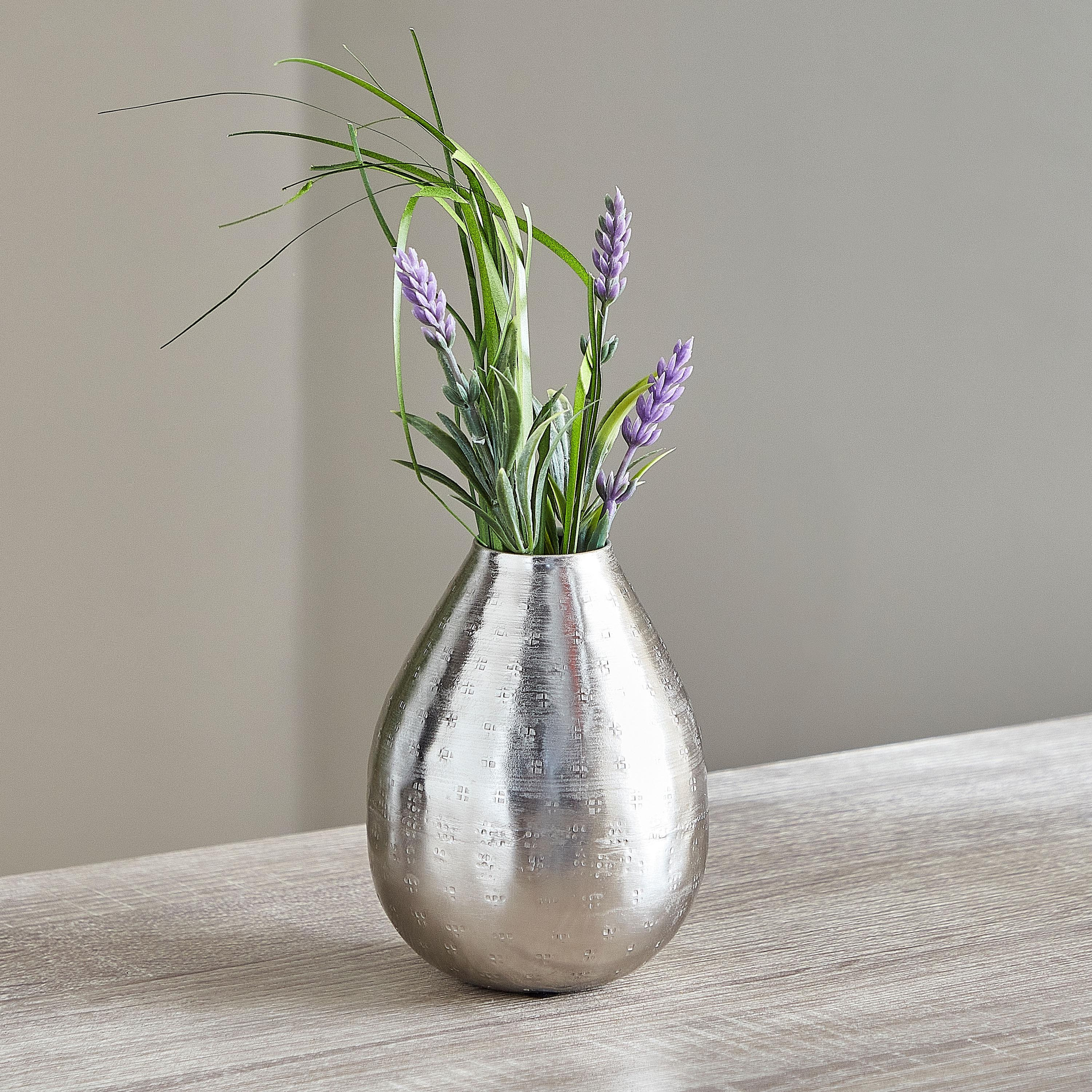 مزهرية معدنية من أفيا - 10x15 سم-hbxbedroom-decorandaccessories-vases-image-1