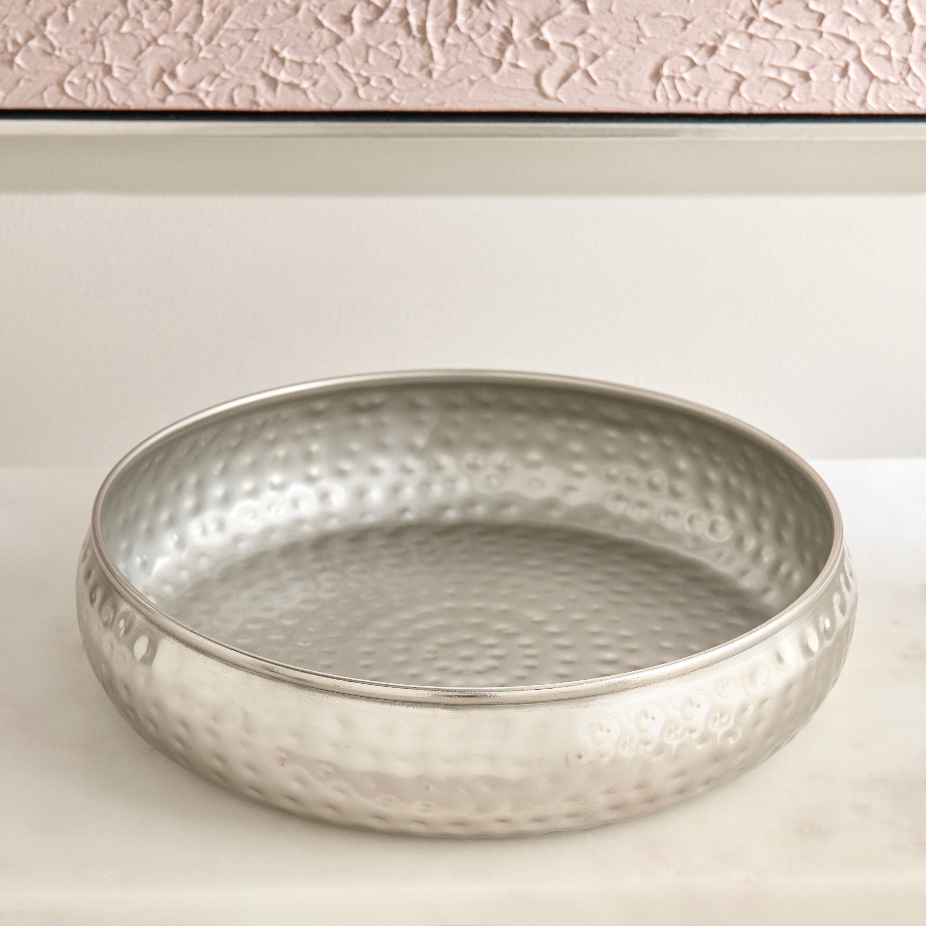 Avya Metal Hammered Urli - 30x30x7 cm-PROMO_HB_AE_B1G1_250925-image-2