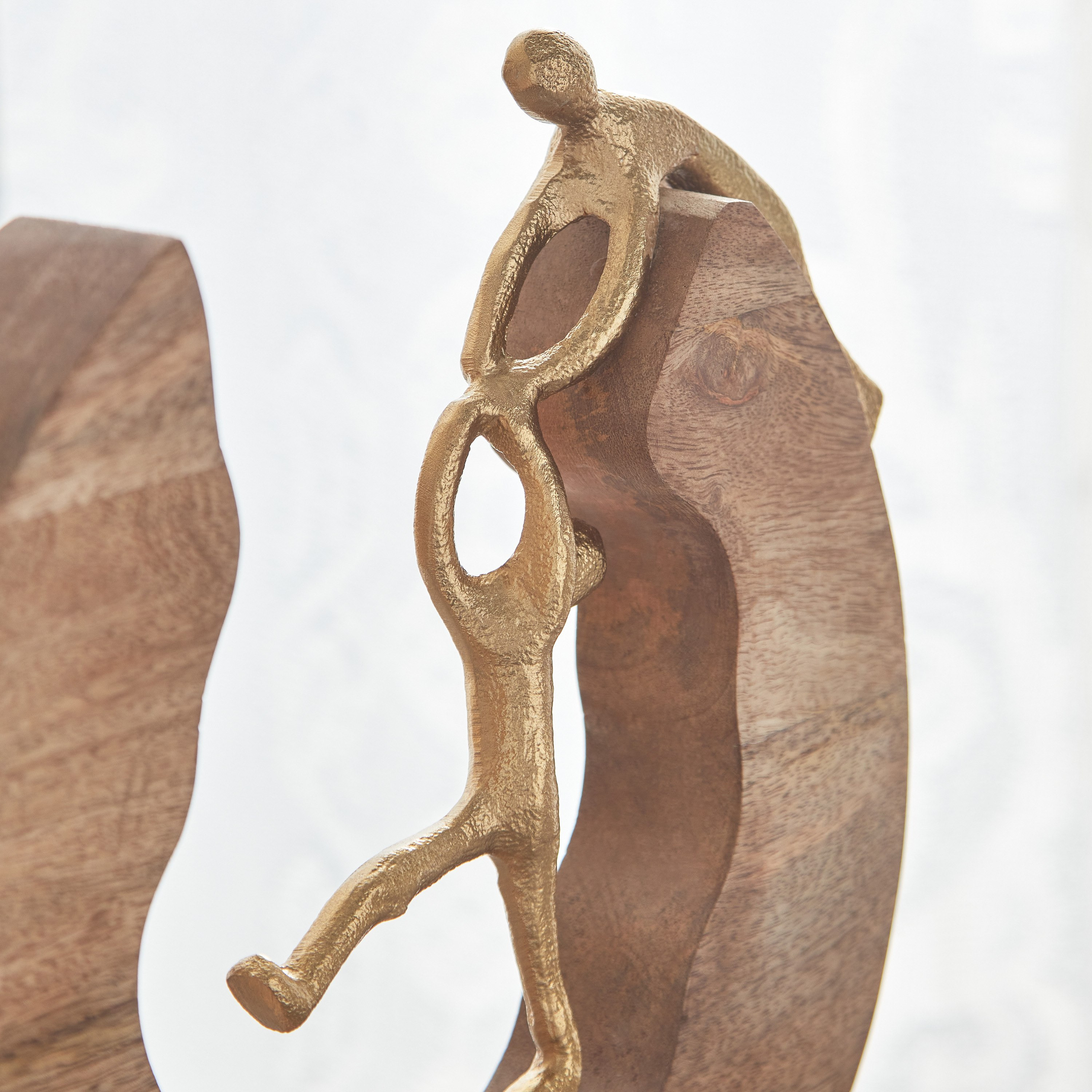 تمثال معدن وخشب من أودين - 28x4x27 سم-hbxhomeware-homedecor-figurinesandornaments-image-3