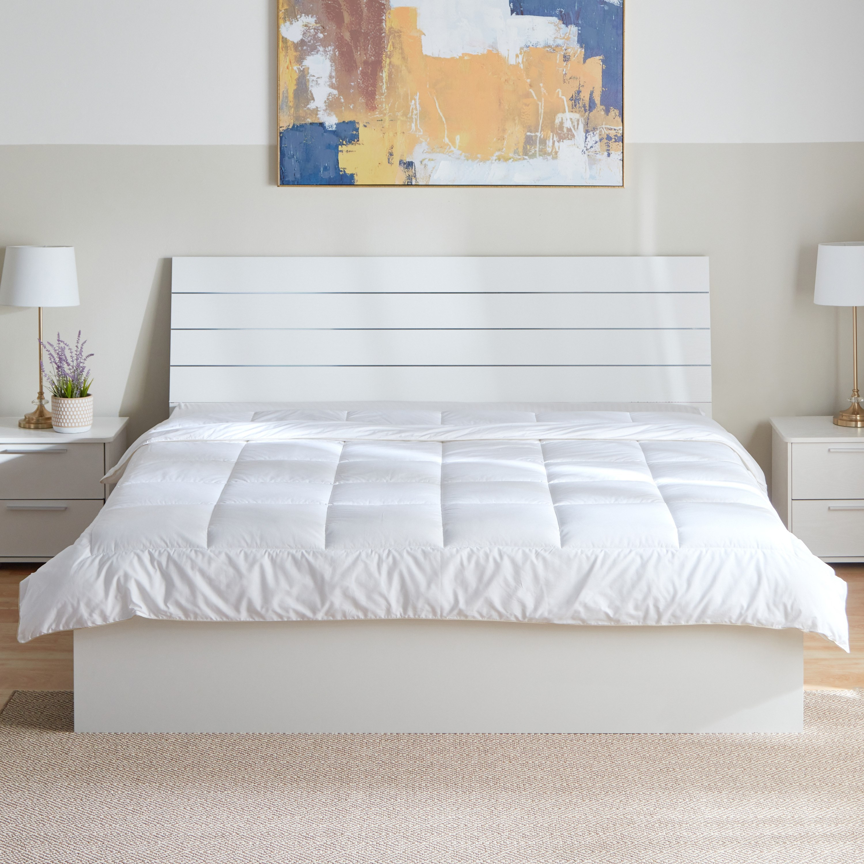 Luxury Downalternative Twin Duvet Inner - 150x220 cm-hbxdecorandfurnishings-bedding-duvetsandpillows-image-2