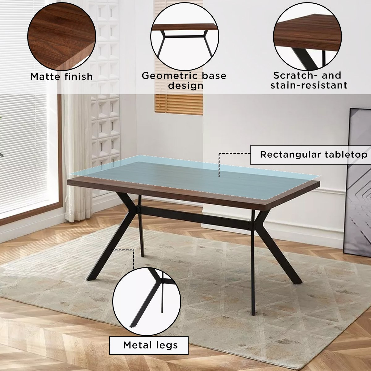 Albert 6-Seater Dining Table-hbxdiningroom-diningtablesandsets-diningtables-sixseater-image-5
