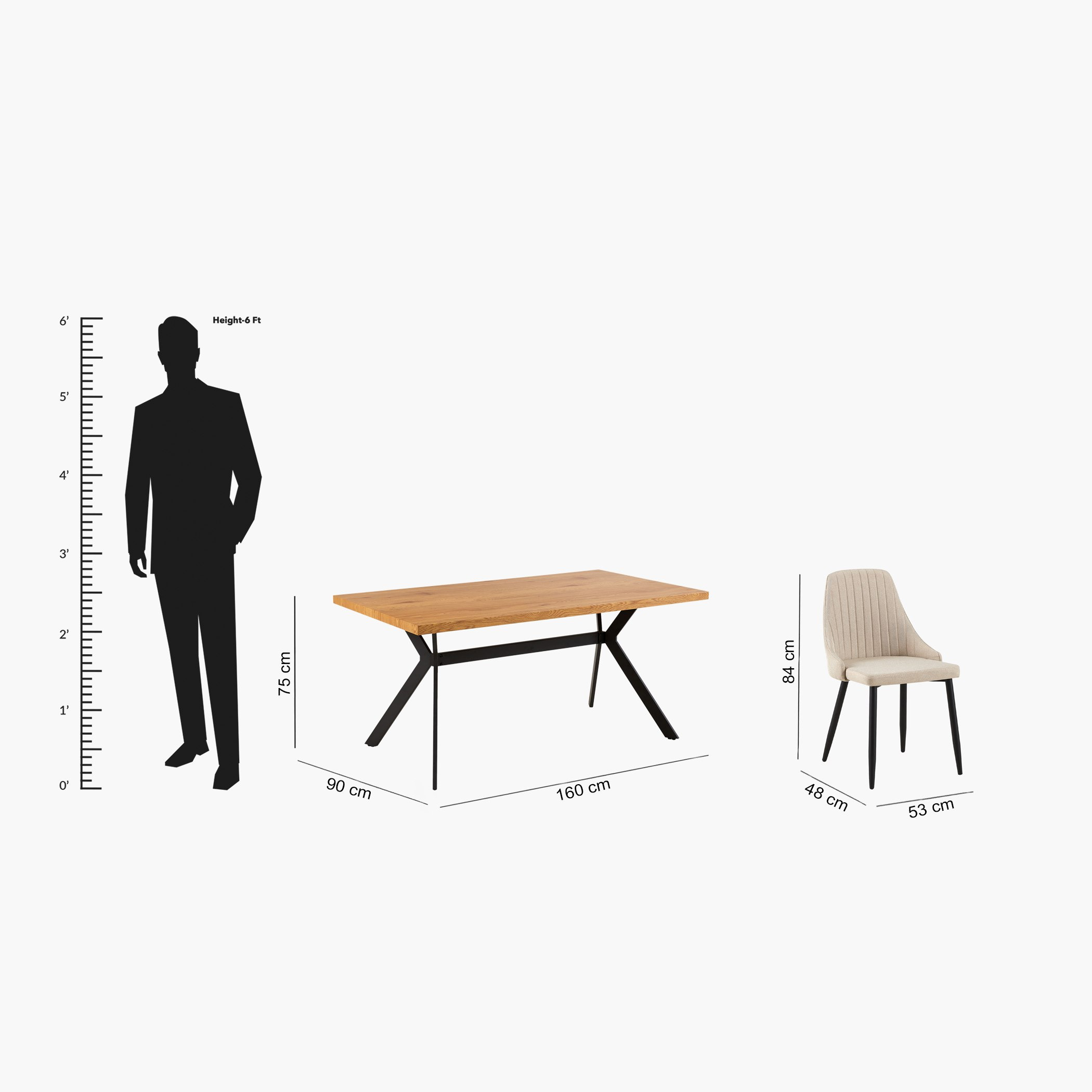 Albert 6-Seater Dining Set-hbxfurniture-diningtablesandsets-diningsets-sixseater-image-14