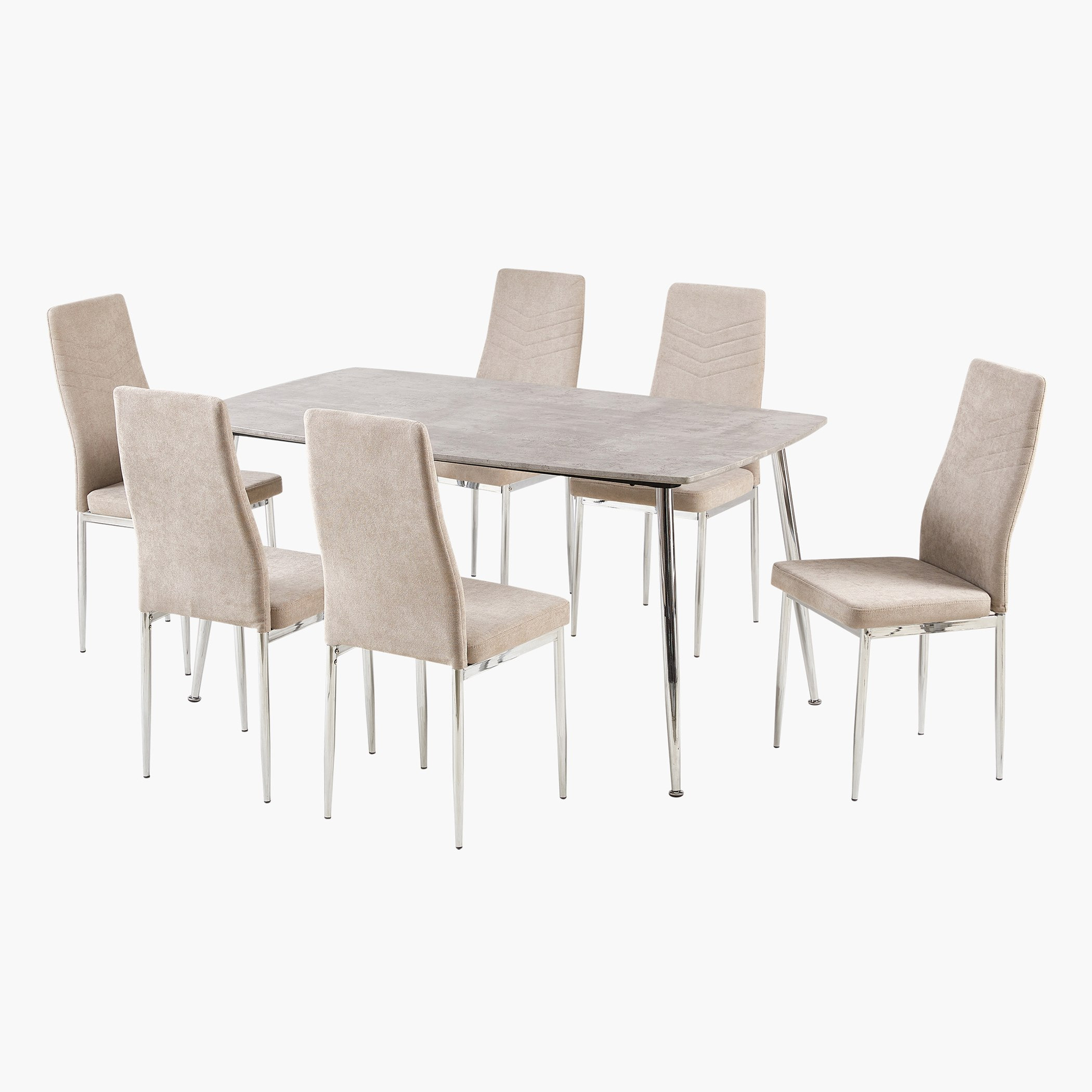 طقم سفرة 6 مقاعد من باتارا-hbxfurniture-diningtablesandsets-diningsets-sixseater-image-6