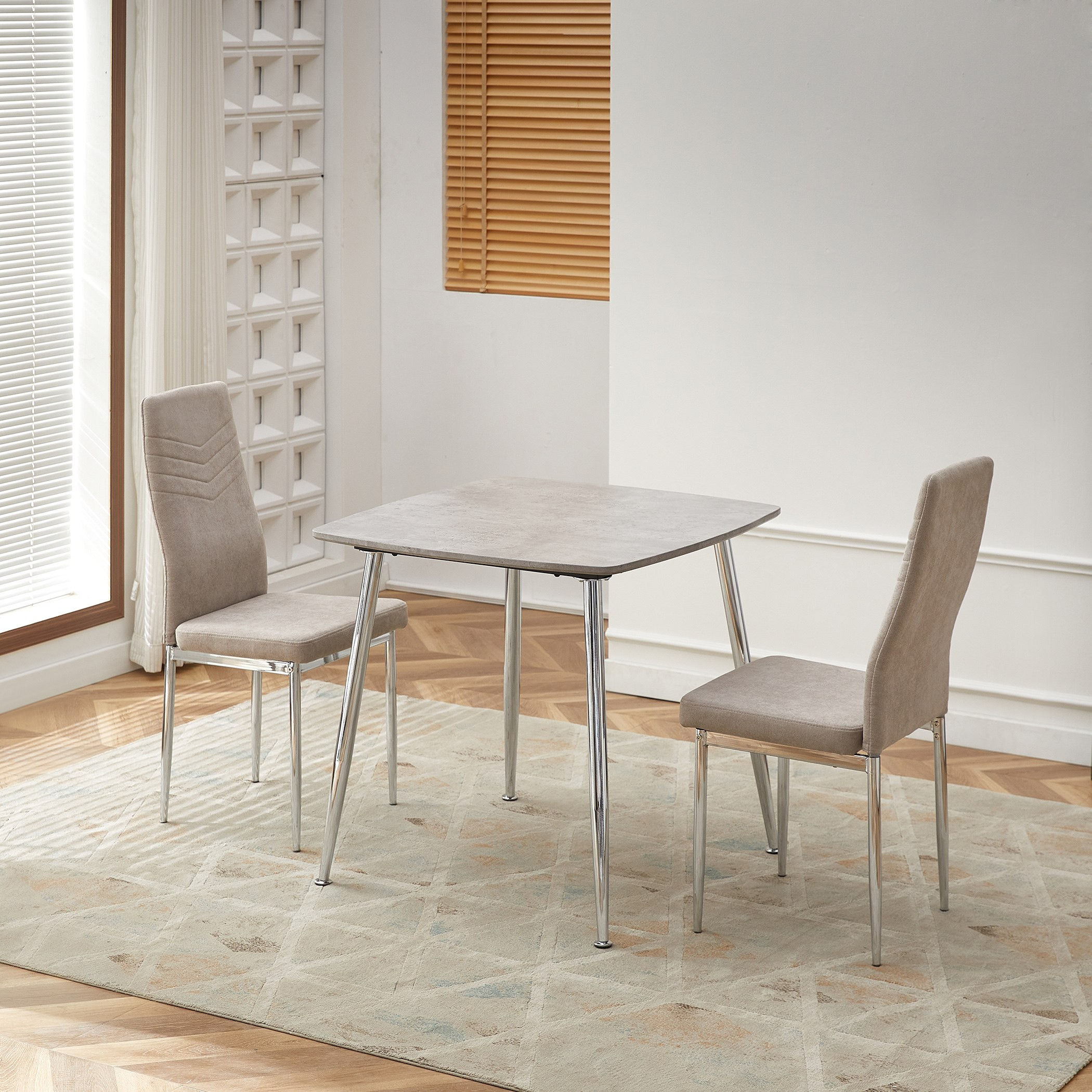 طقم سفرة مقعدين من باتارا-hbxfurniture-diningtablesandsets-diningsets-twoseater-image-1
