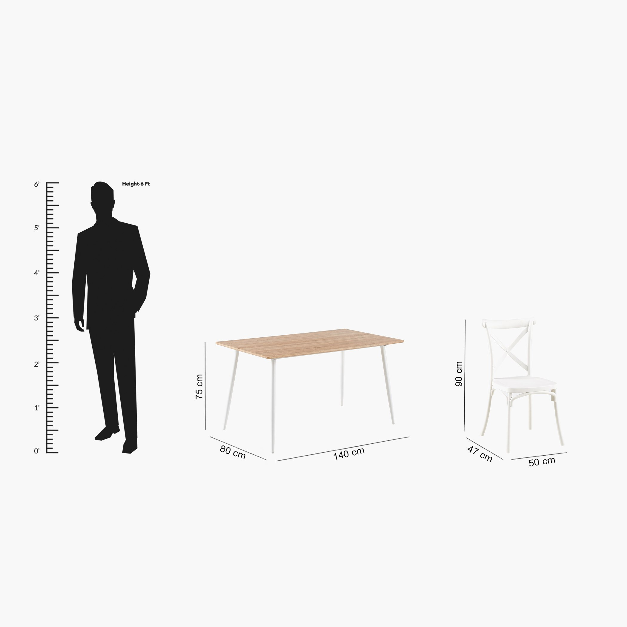 طقم سفرة 6 مقاعد من كالدر-hbxfurniture-diningtablesandsets-diningsets-sixseater-image-17