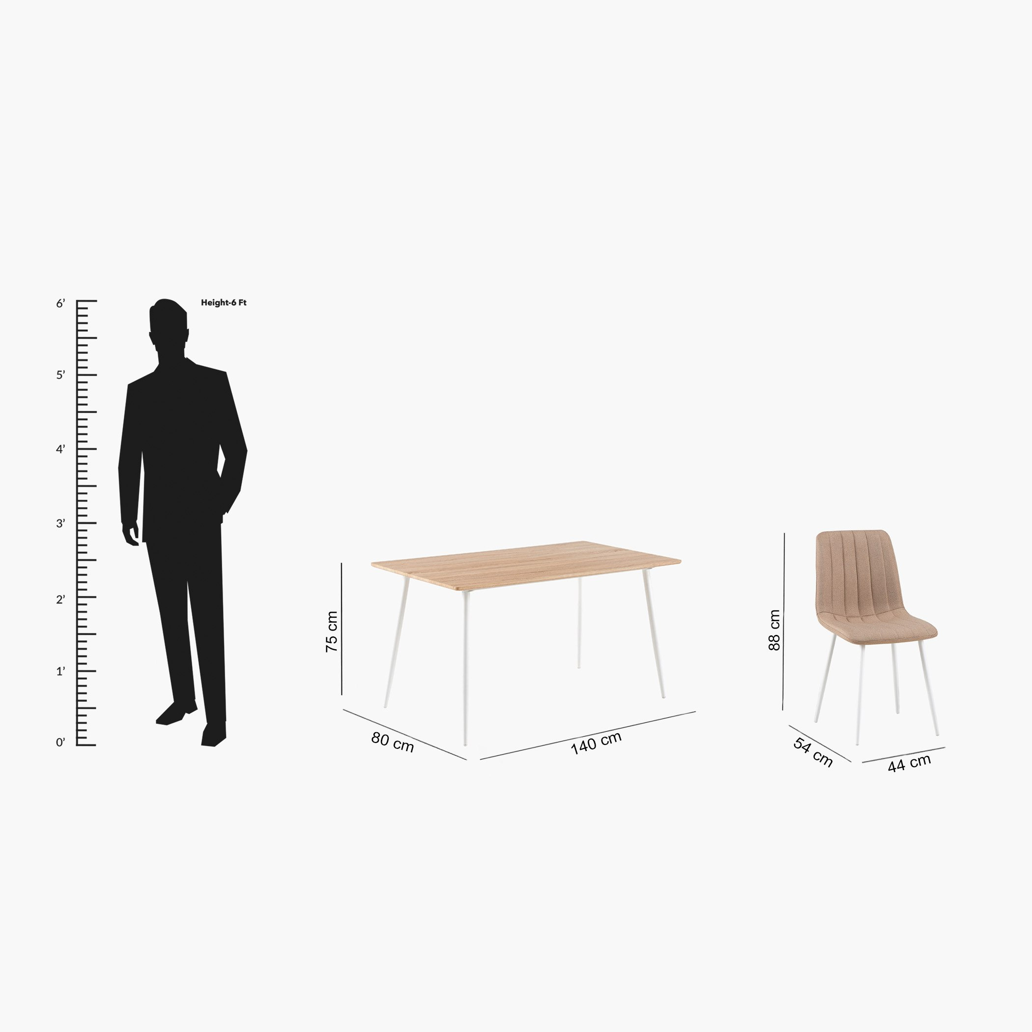 طقم سفرة 6 مقاعد من كيب تاون-hbxfurniture-diningtablesandsets-diningsets-sixseater-image-16
