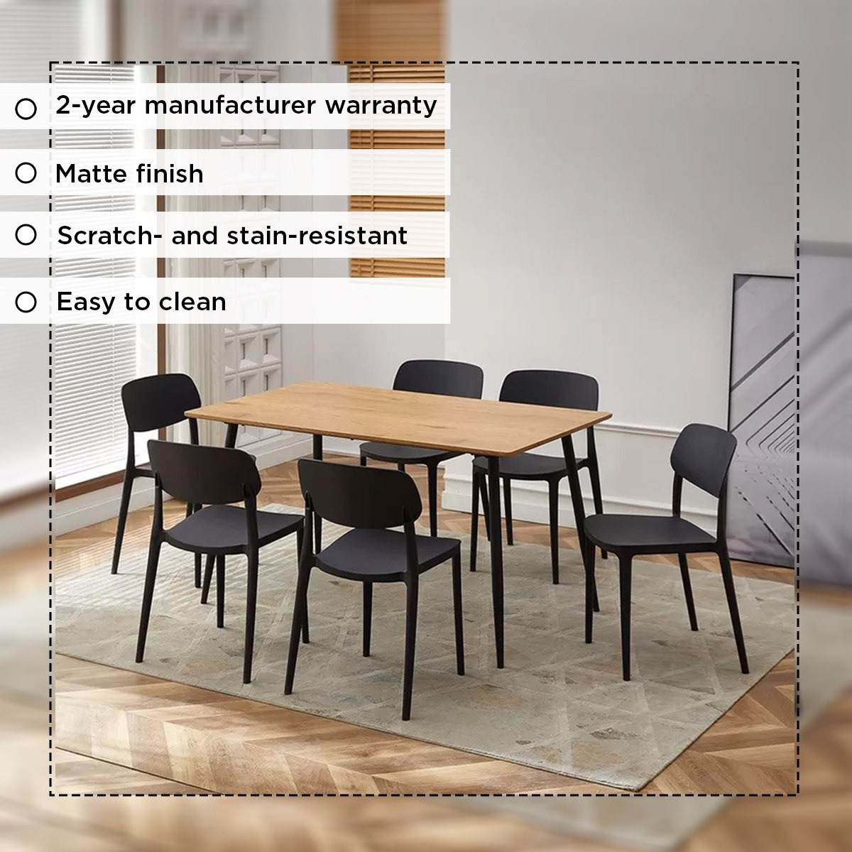 طقم سفرة 6 مقاعد من ادموند-hbxfurniture-diningtablesandsets-diningsets-sixseater-image-15