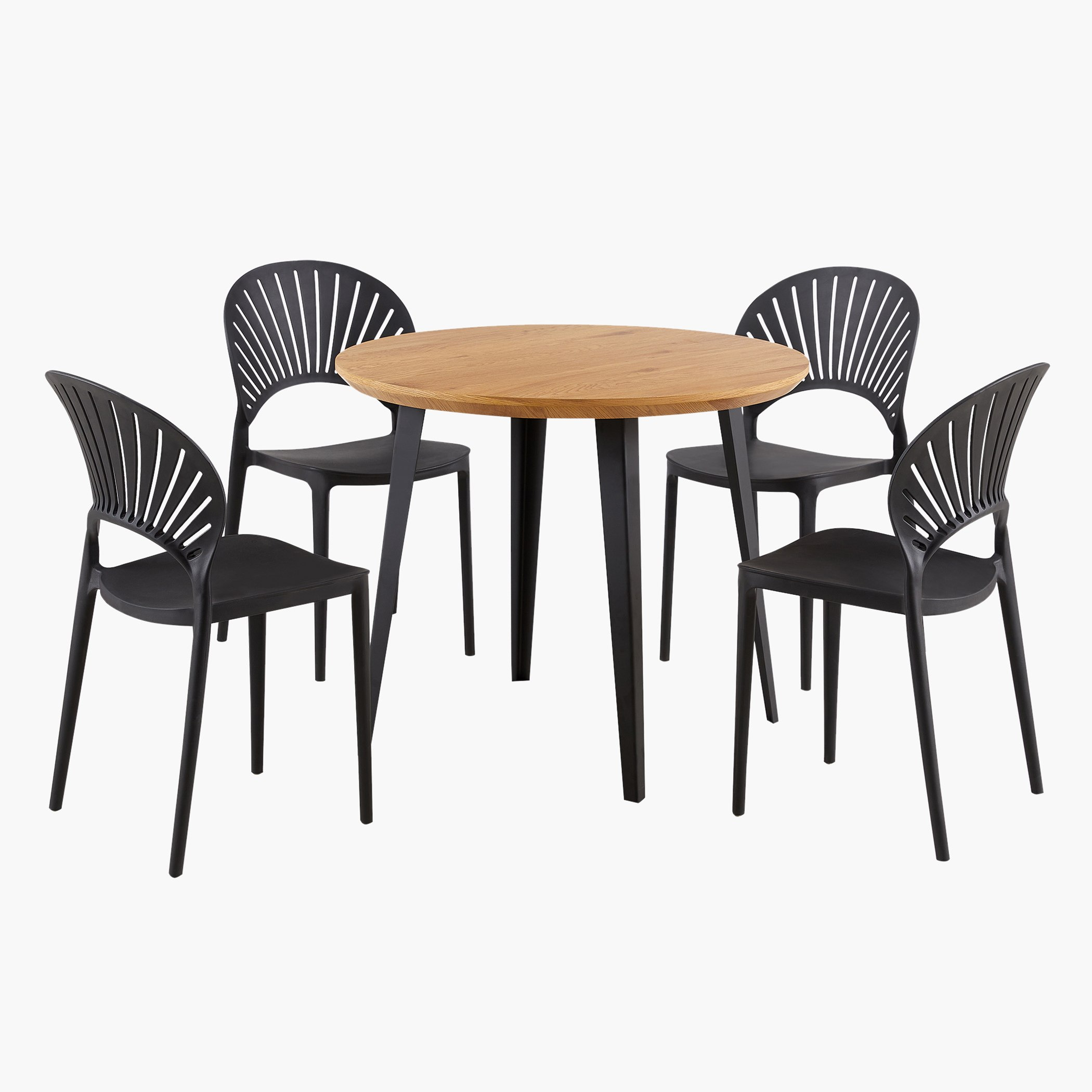 طقم سفرة مستدير 4 مقاعد من أوربان صن شاين-hbxdiningroom-diningtablesandsets-diningsets-fourseater-image-16