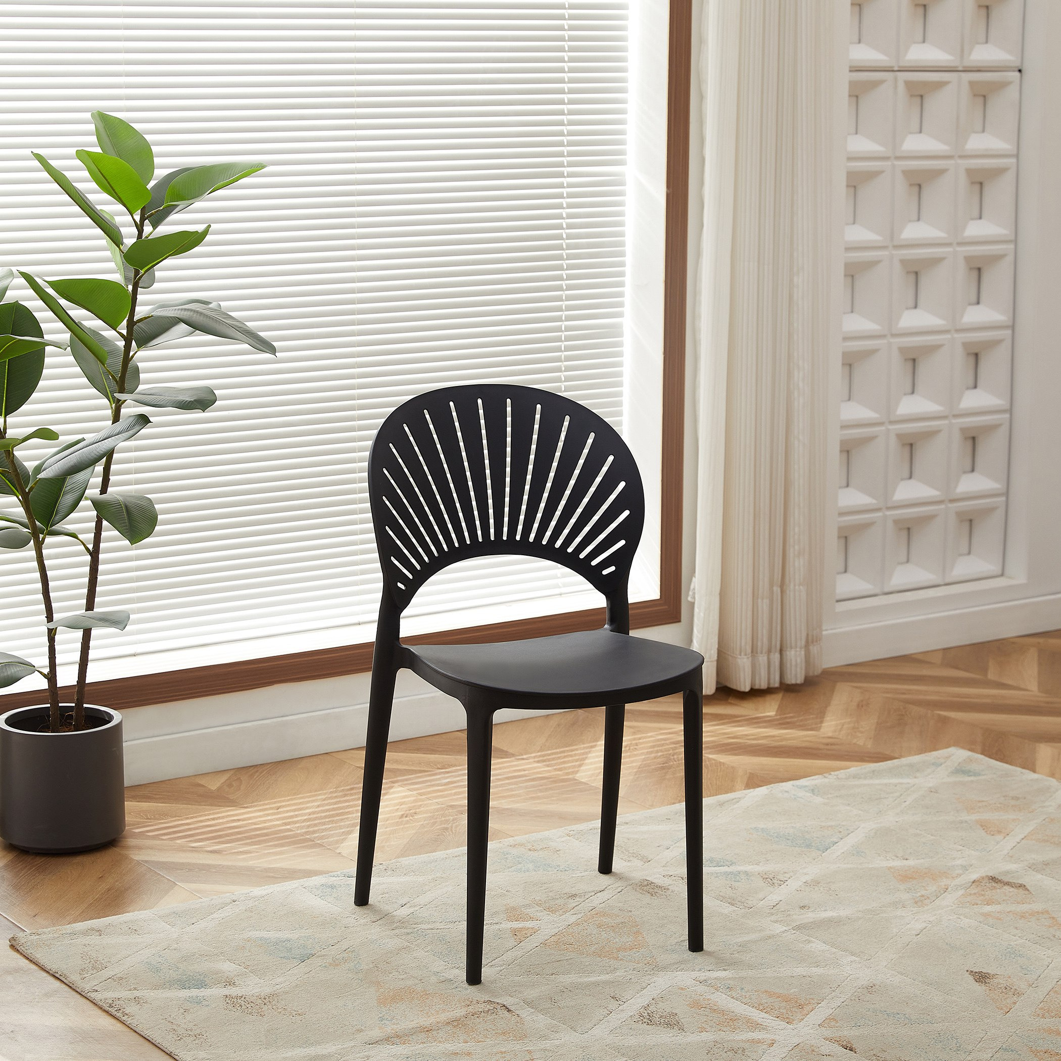 طقم سفرة مستدير 4 مقاعد من أوربان صن شاين-hbxdiningroom-diningtablesandsets-diningsets-fourseater-image-3