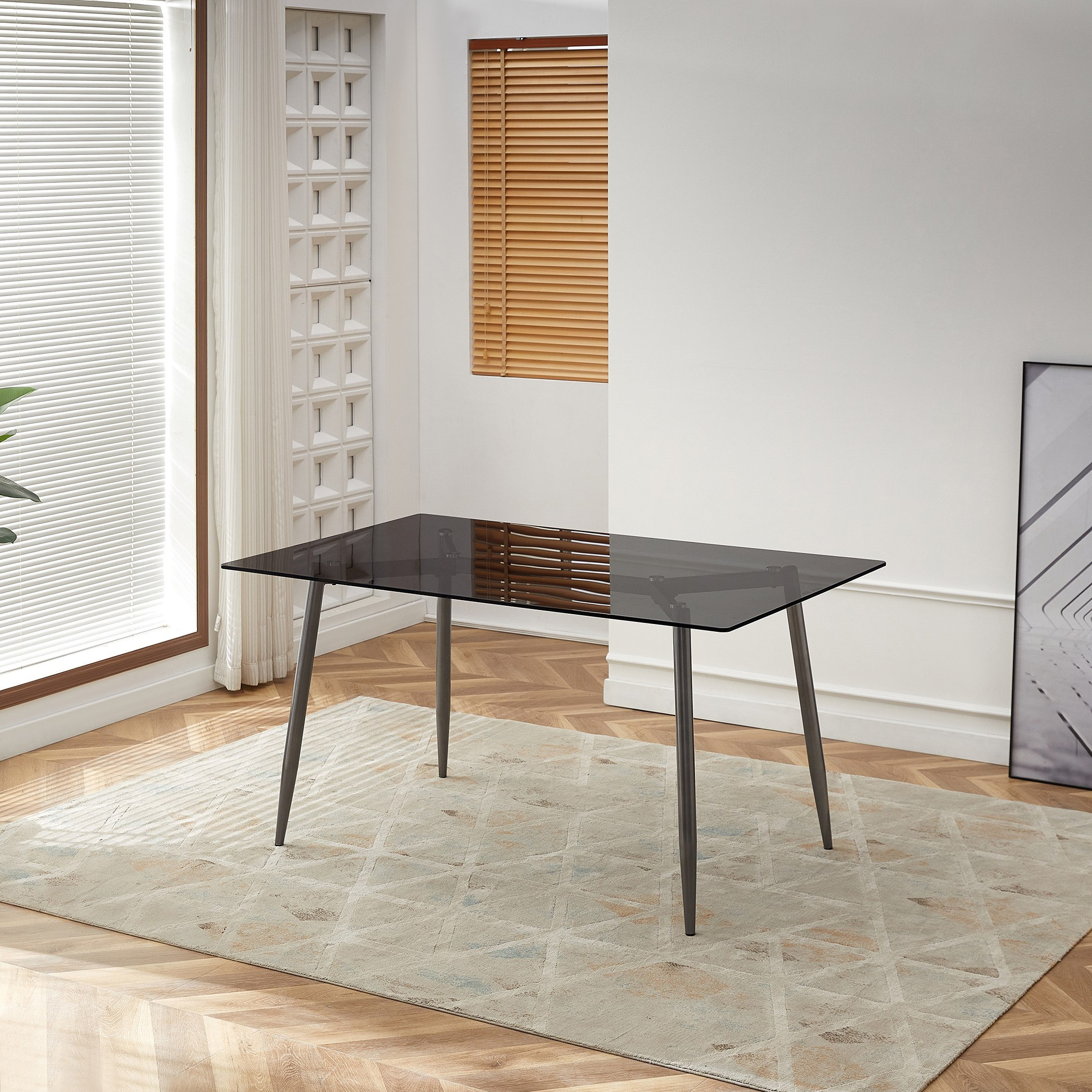 Aria 6-Seater Dining Set-hbxfurniture-diningtablesandsets-diningsets-sixseater-image-2