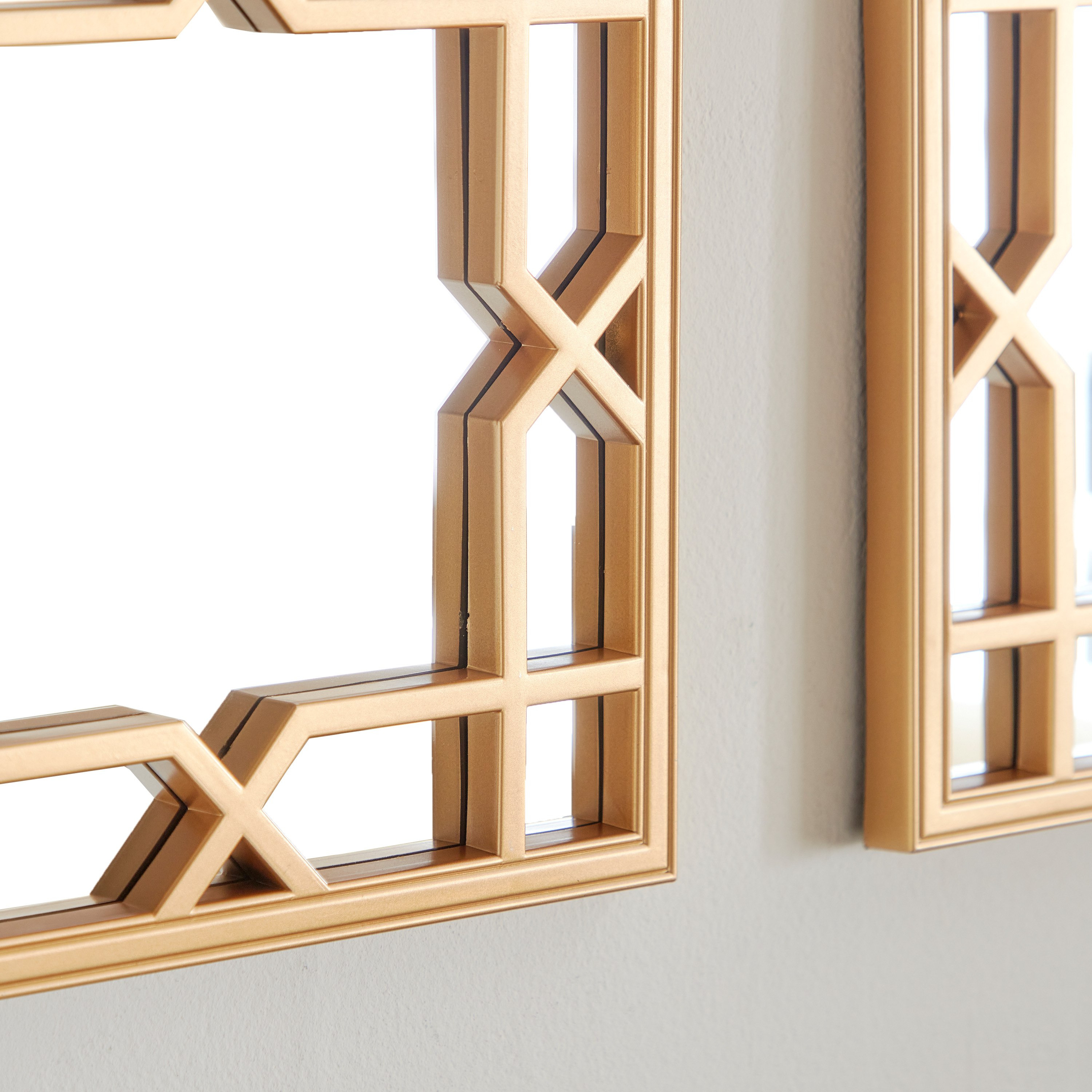 طقم مرآة حائط ديكور 3 قطع من إلباي - 25x2x25 سم-hbxhomeware-hbxdecorandfurnishings-image-4