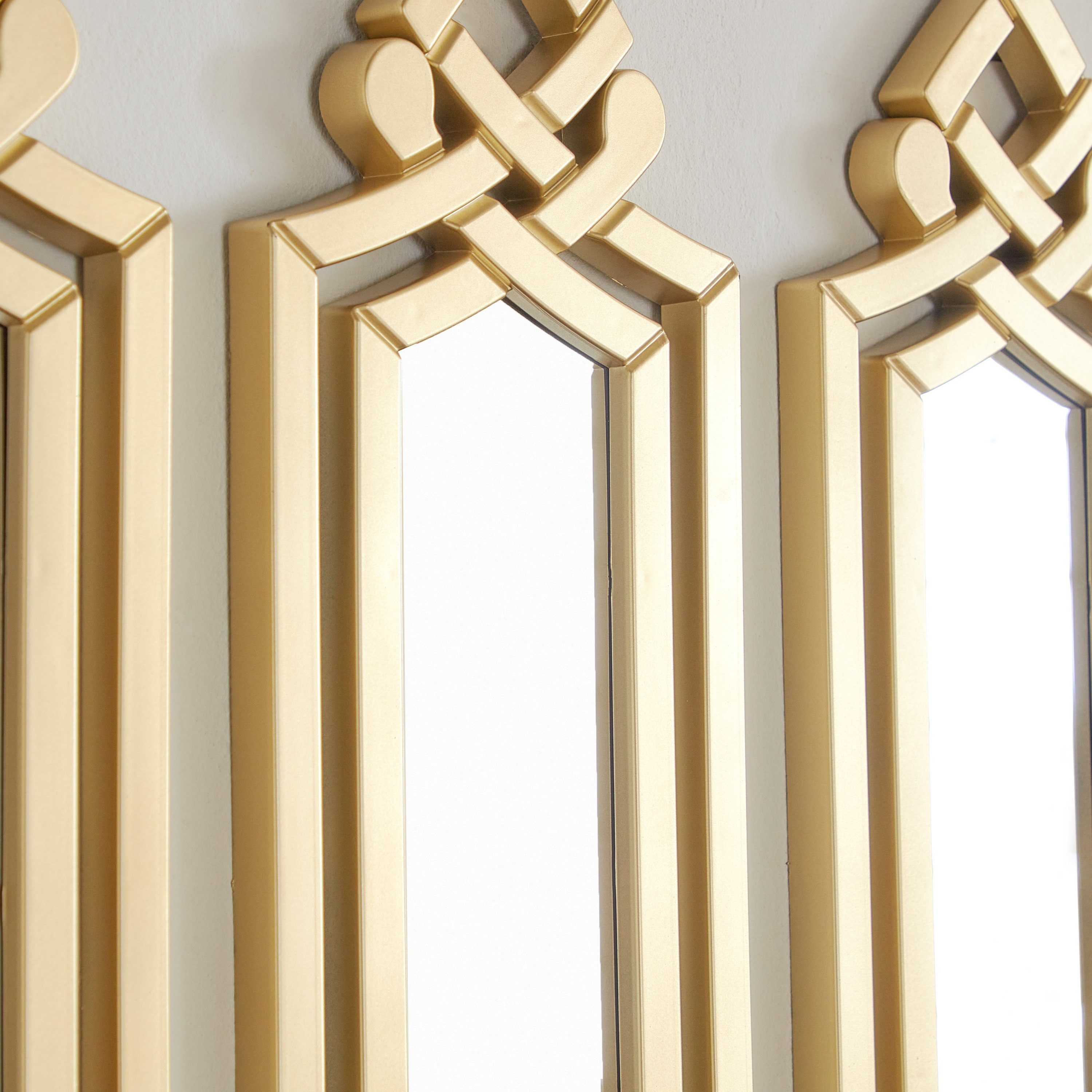 طقم مرآة حائط ديكور 3 قطع من إلباي - 49.5x2x54.5 سم-hbxhomeware-hbxdecorandfurnishings-image-3