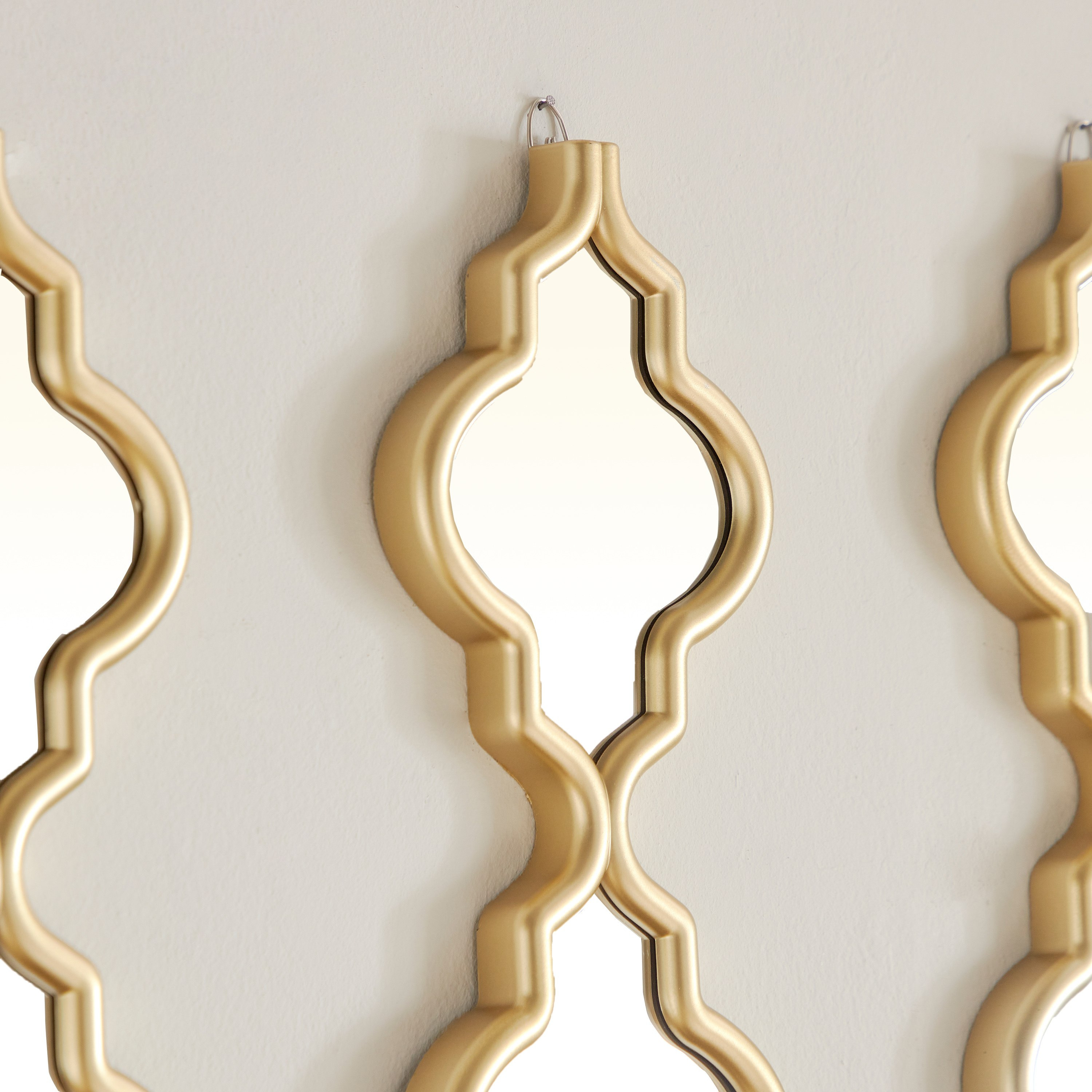 طقم مرآة حائط ديكور 3 قطع من إلباي - 89.5x2x12 سم-hbxhomeware-hbxdecorandfurnishings-image-3