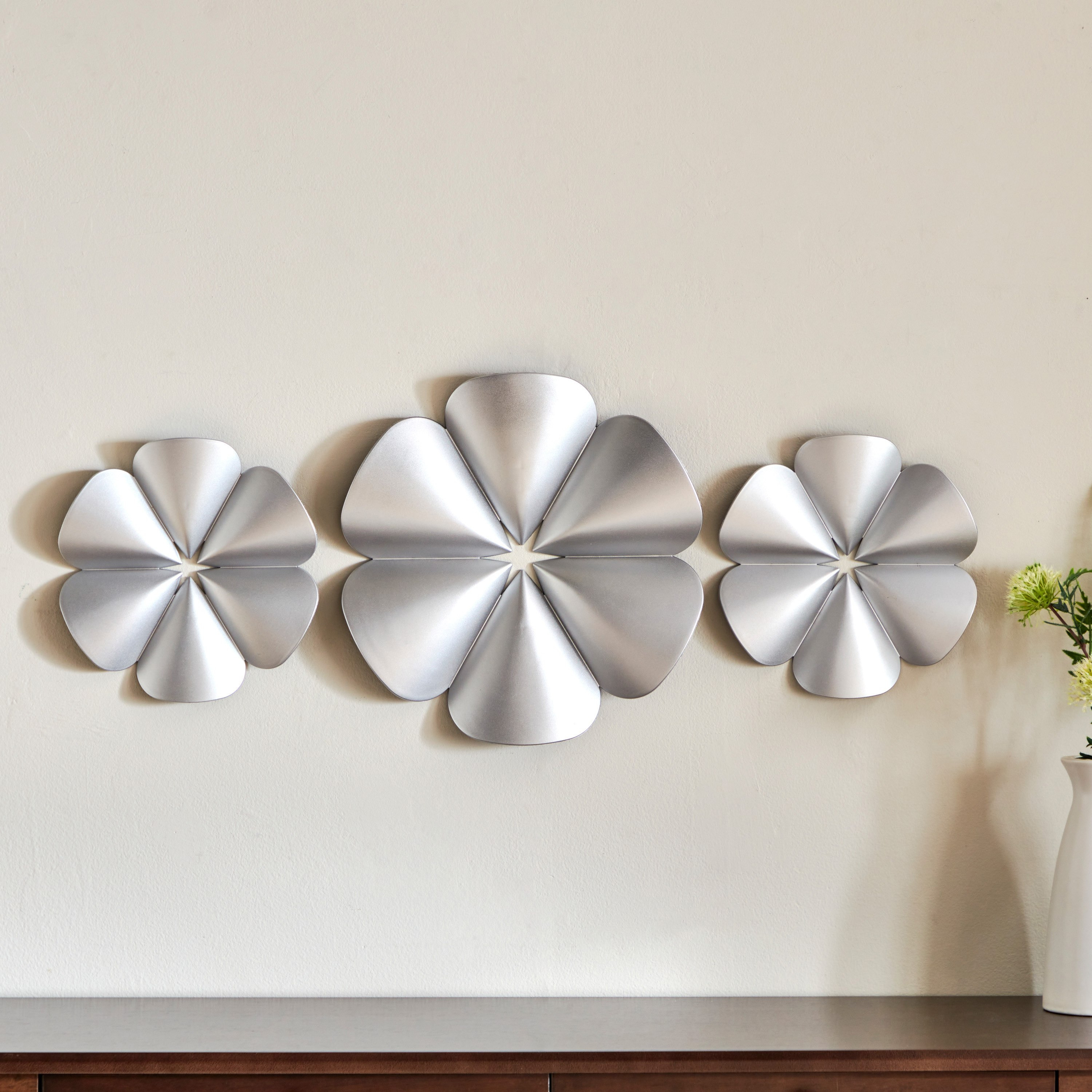 طقم زينة حائط معدن للديكور 3 قطع من إلباي-hbxdiningroom-walldecor-wallart-image-2