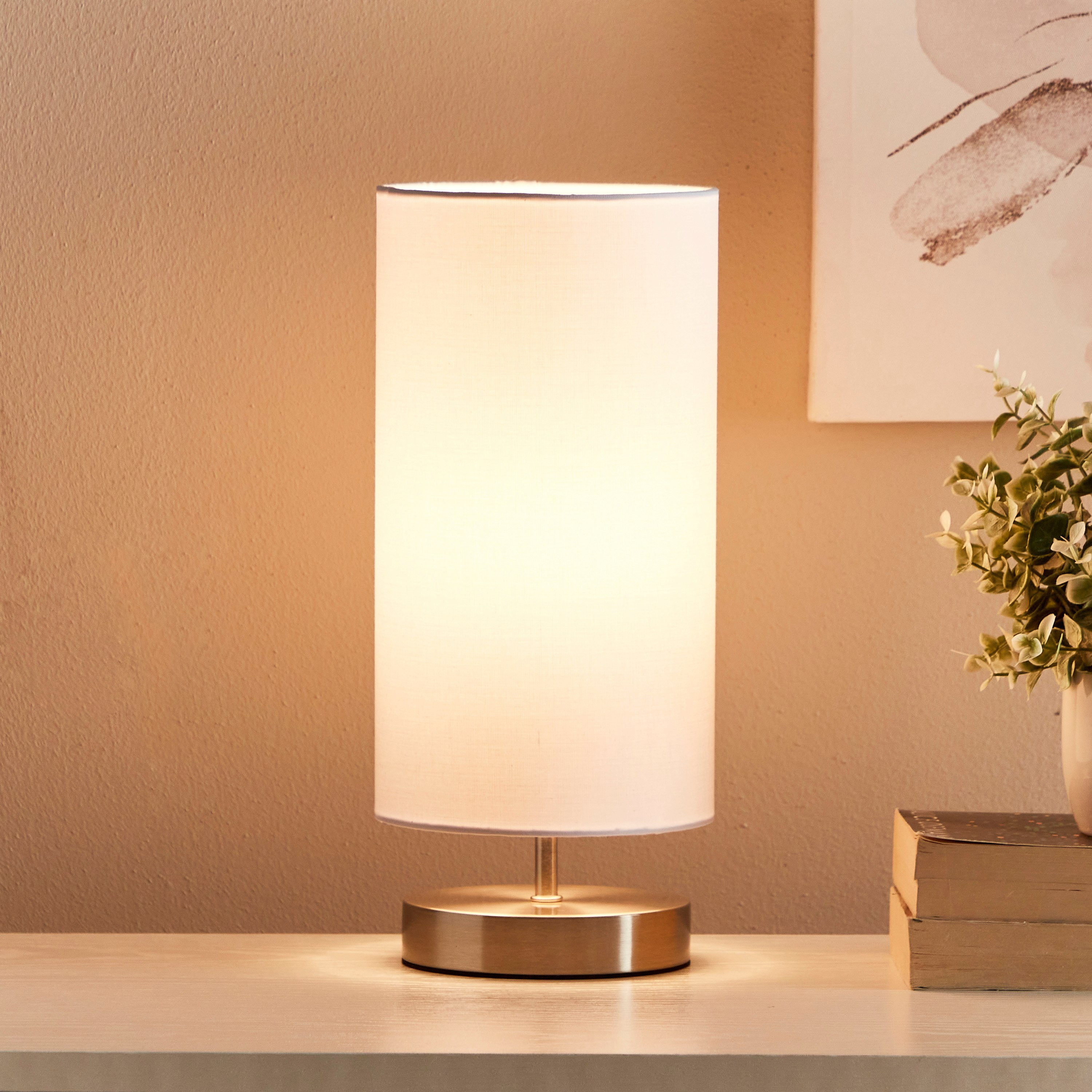 مصباح طاولة معدن بخافت ضوء باللّمس من كوريل - 18x33 سم-hbxlivingroom-lighting-tablelamps-image-2