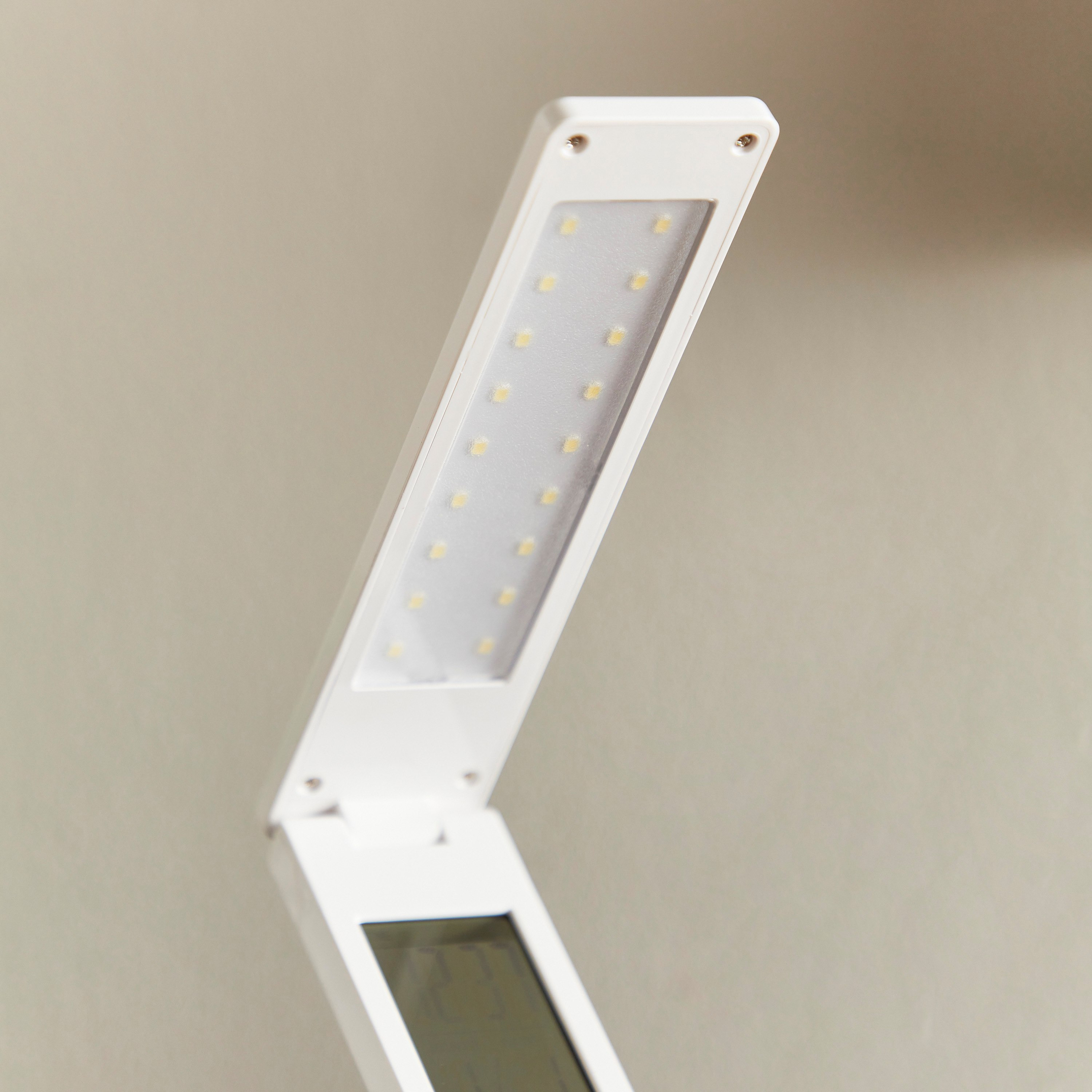 Chorale Metallic Portable Lamp with Alarm Clock - 36 cm-hbxlivingroom-lighting-tablelamps-image-3