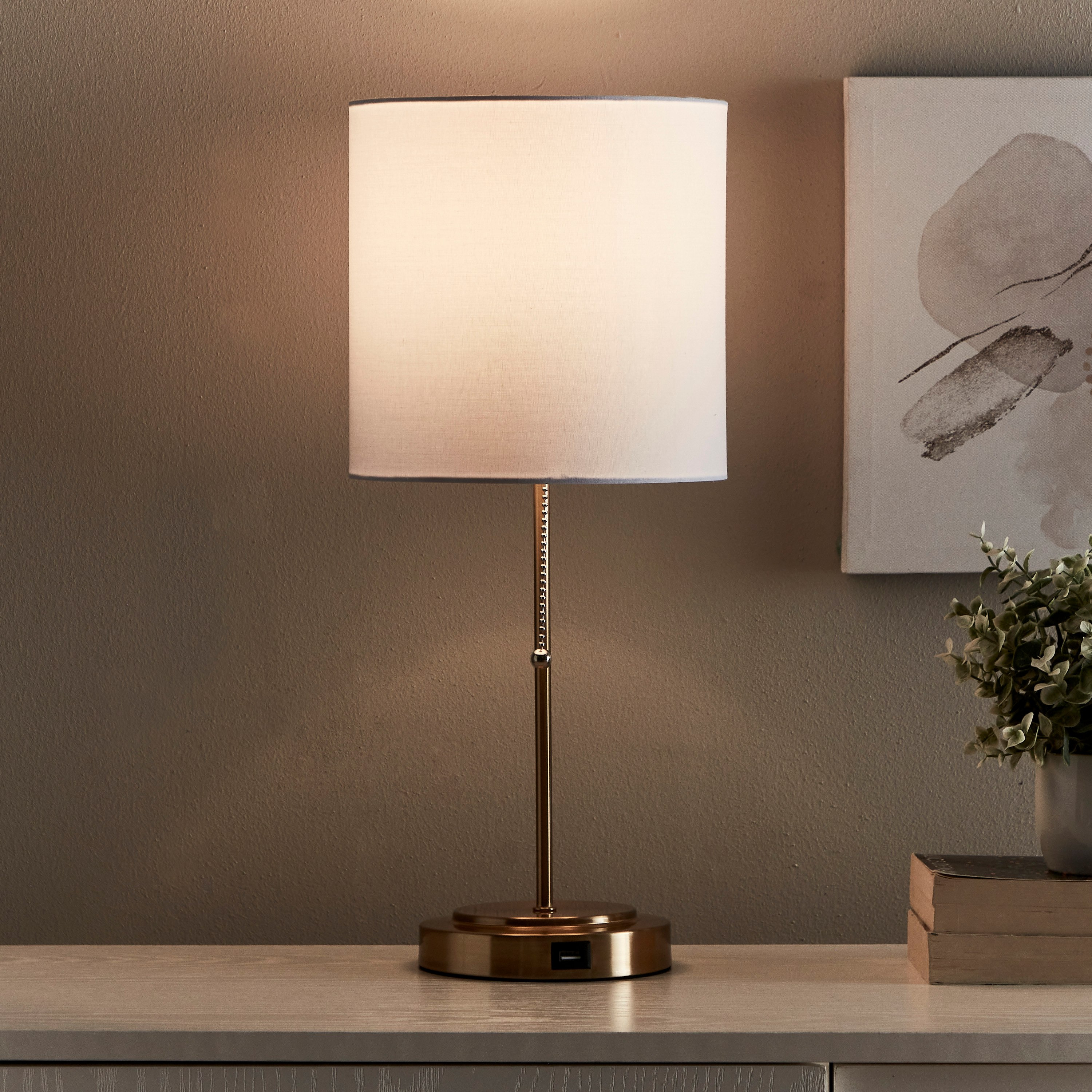 مصباح طاولة معدن بخافت ضوء باللّمس من كوريل - 48 سم-hbxlivingroom-lighting-tablelamps-image-2