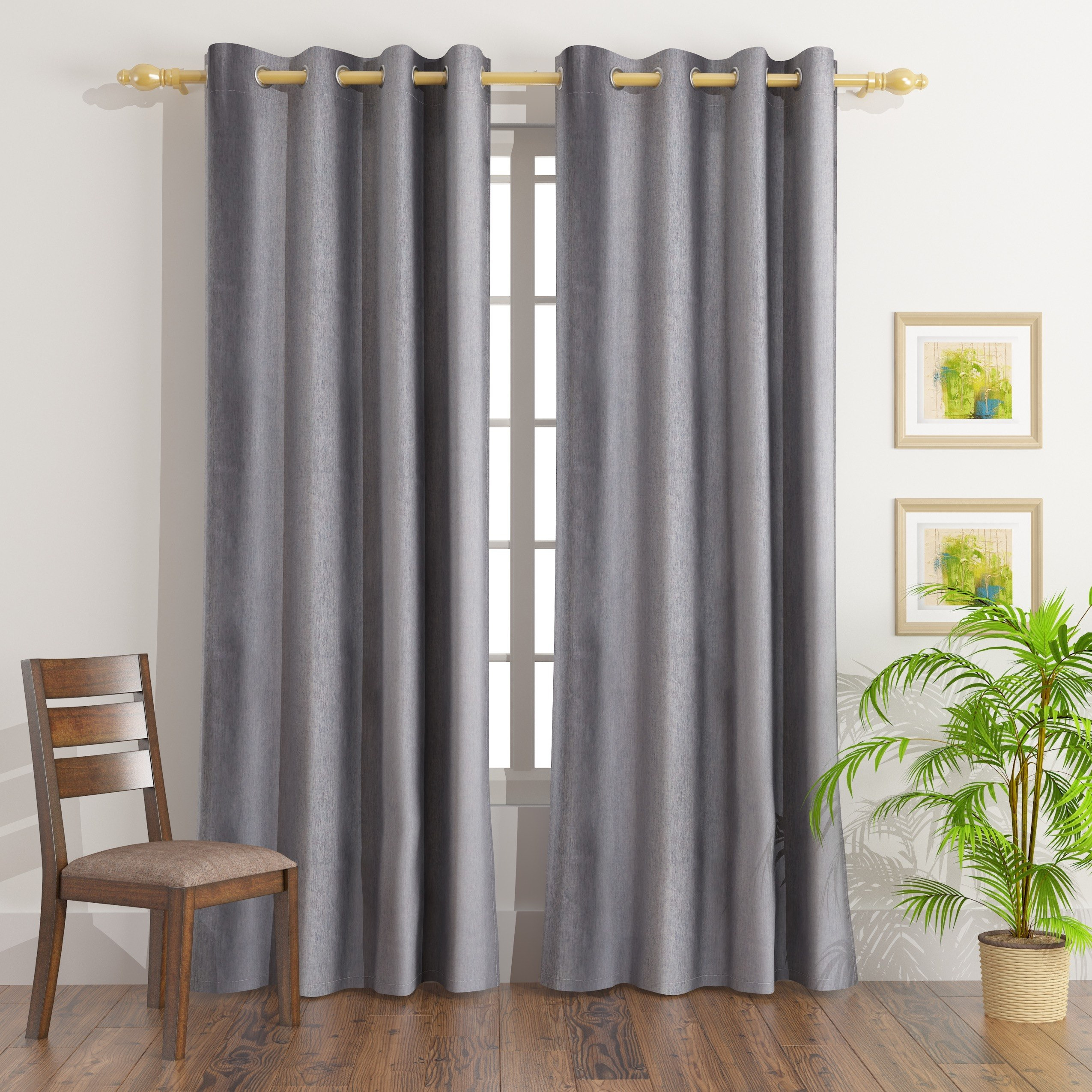 طقم ستائر معتّمة قطعتين من بورشيا - 140x240 سم-hbxhomeware-hbxdecorandfurnishings-image-1
