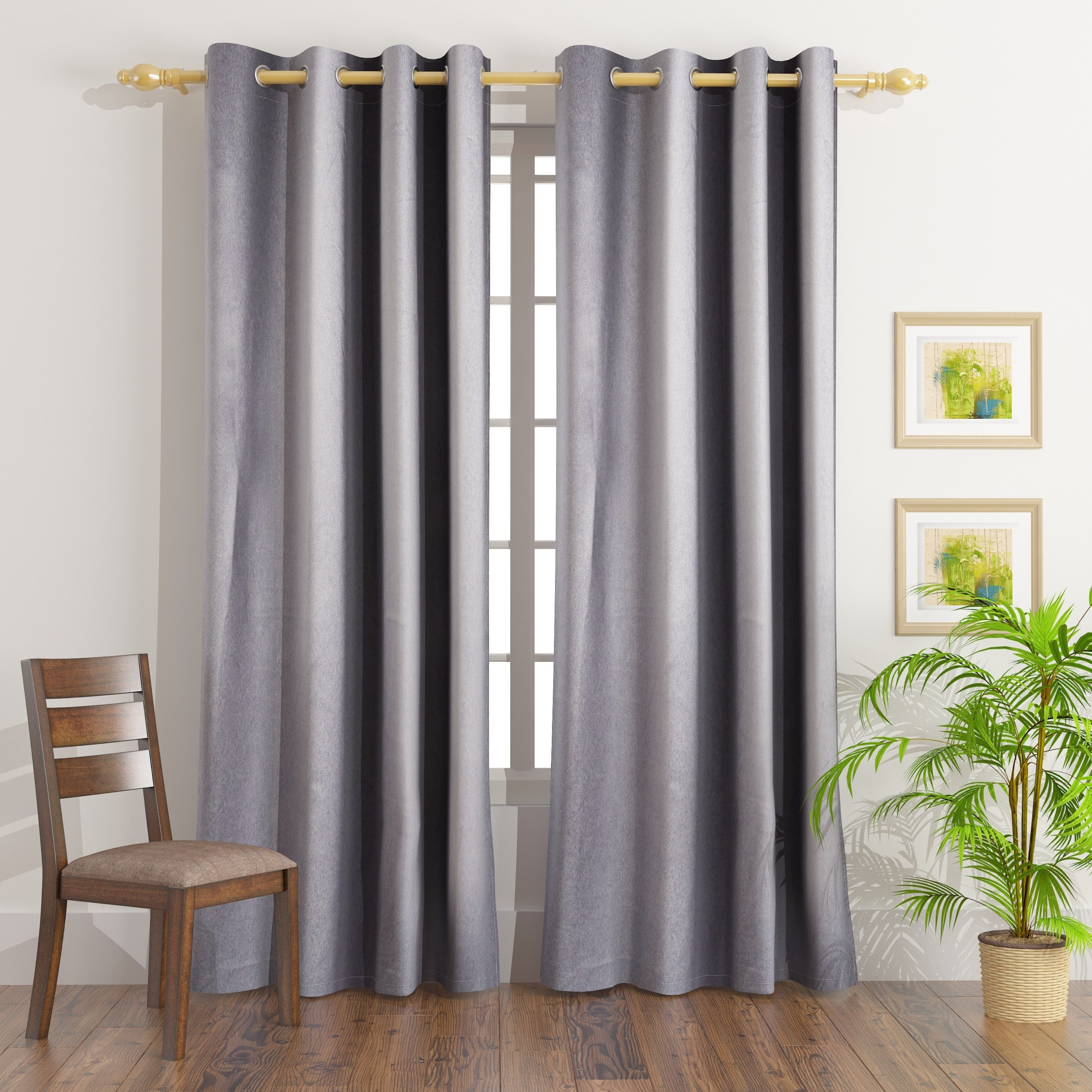 Melange 2-Piece Dimout Curtain Set - 140x240 cm-PROMO_HB_AE_B2G2_011025-image-1