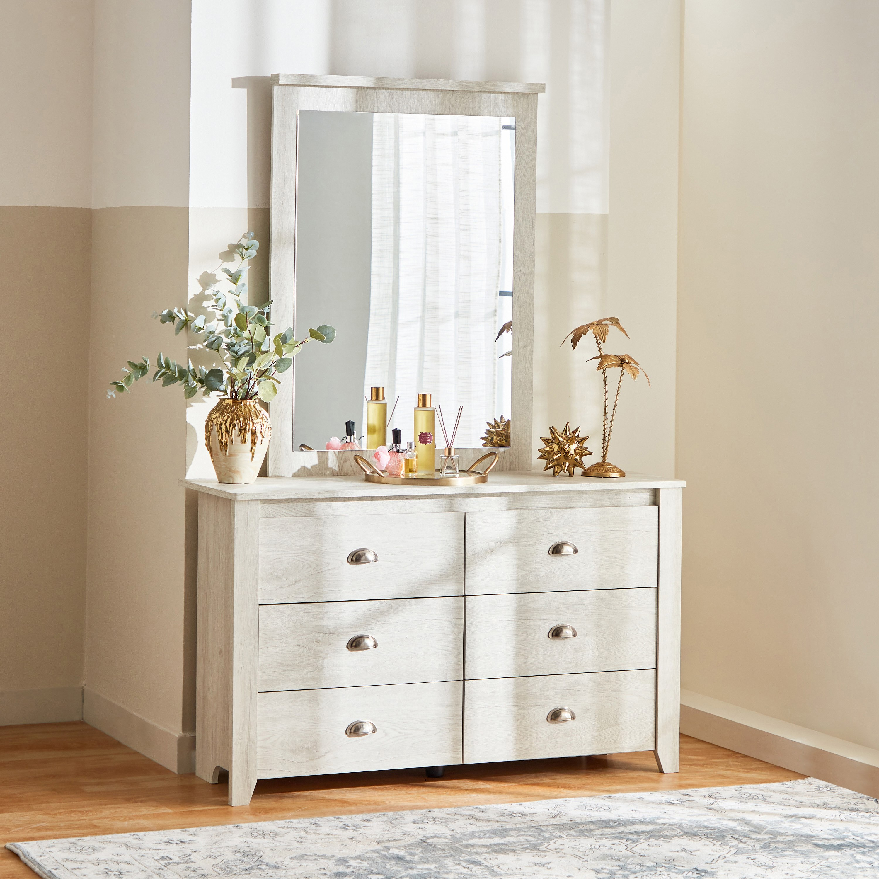 طقم غرفة نوم كينج 5 قطع - أكسفورد - 180x200 سم-hbxbedroom-bedsandbedsets-bedroomsets-king-image-11