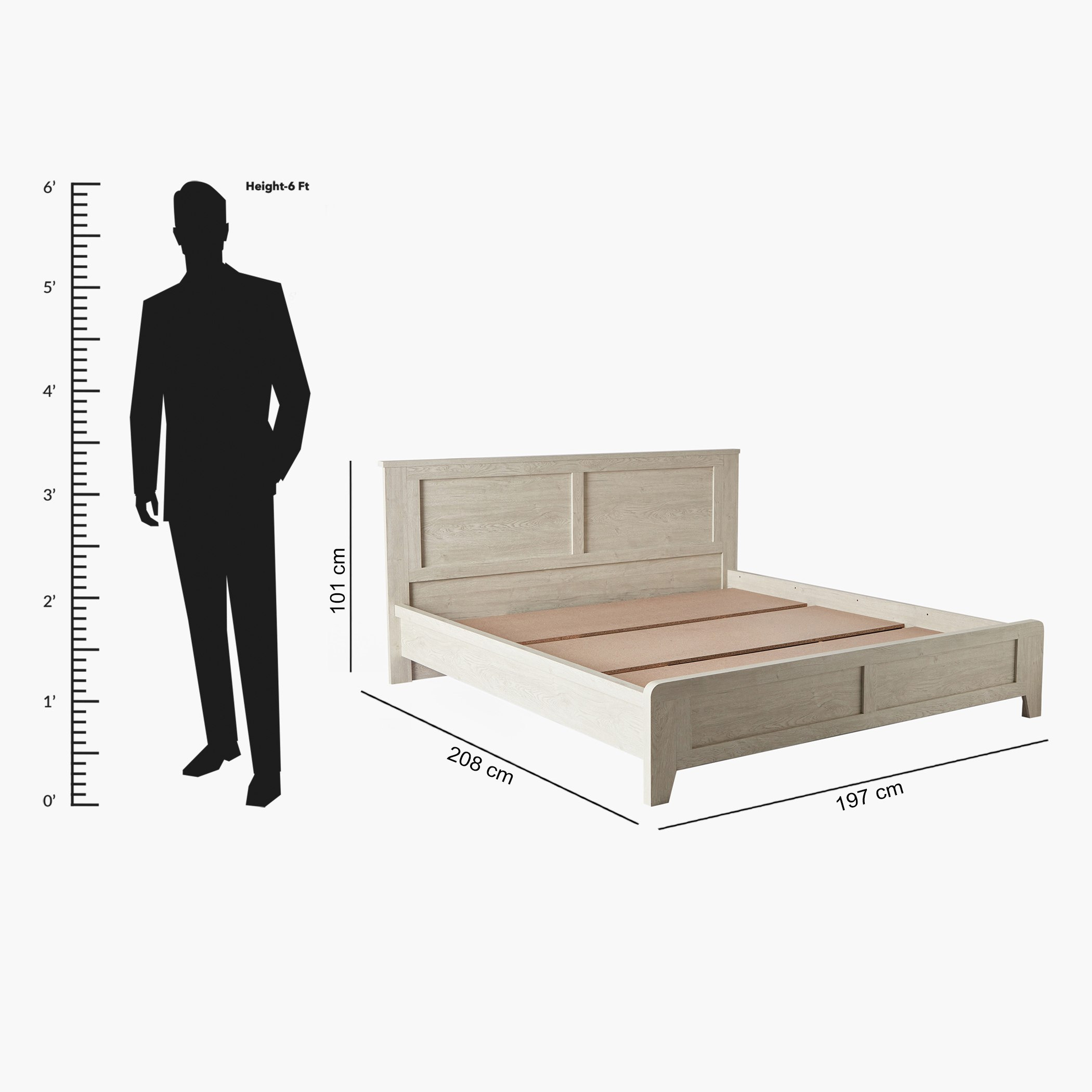 طقم غرفة نوم كينج 5 قطع - أكسفورد - 180x200 سم-hbxbedroom-bedsandbedsets-bedroomsets-king-image-25