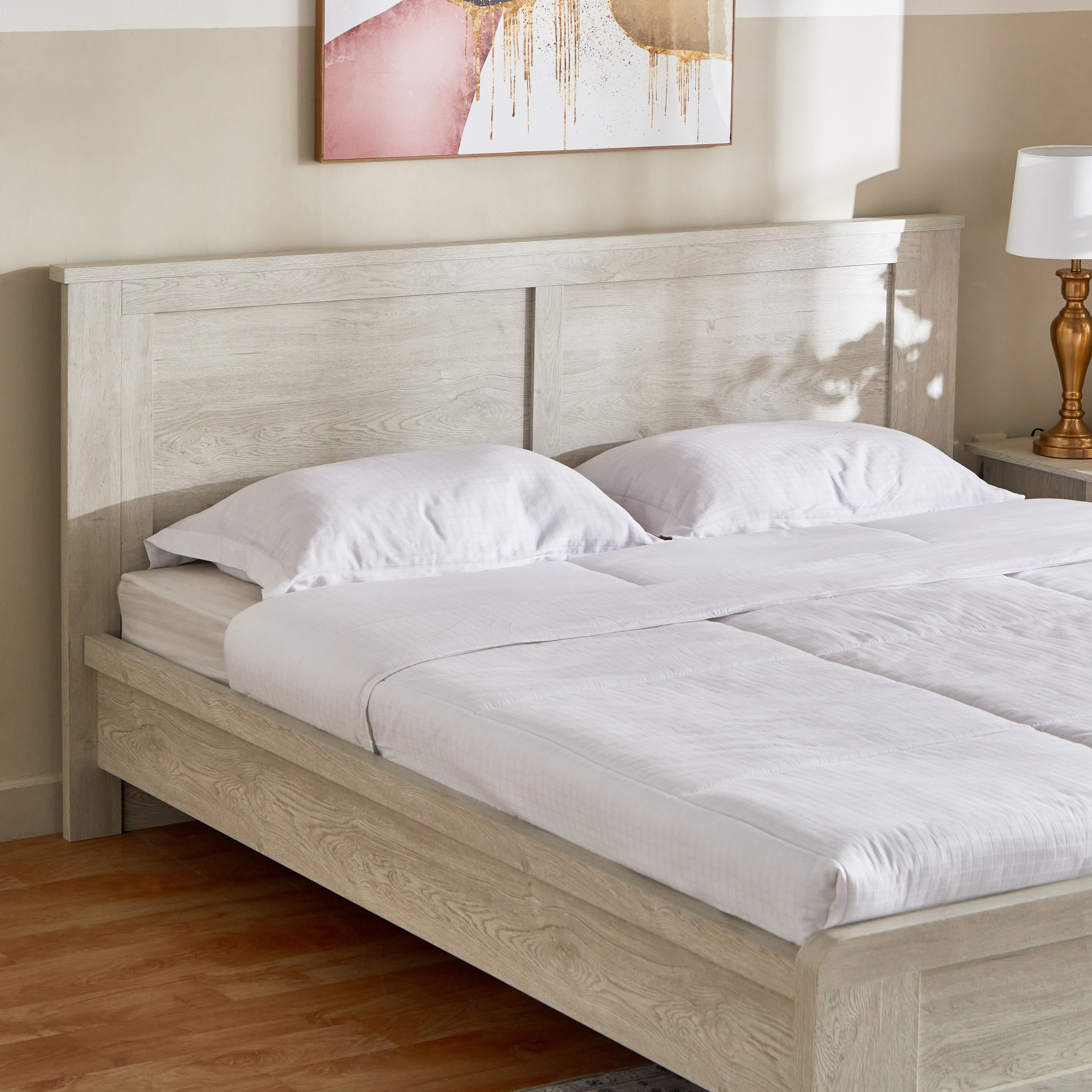 طقم غرفة نوم كينج 5 قطع - أكسفورد - 180x200 سم-hbxbedroom-bedsandbedsets-bedroomsets-king-image-4