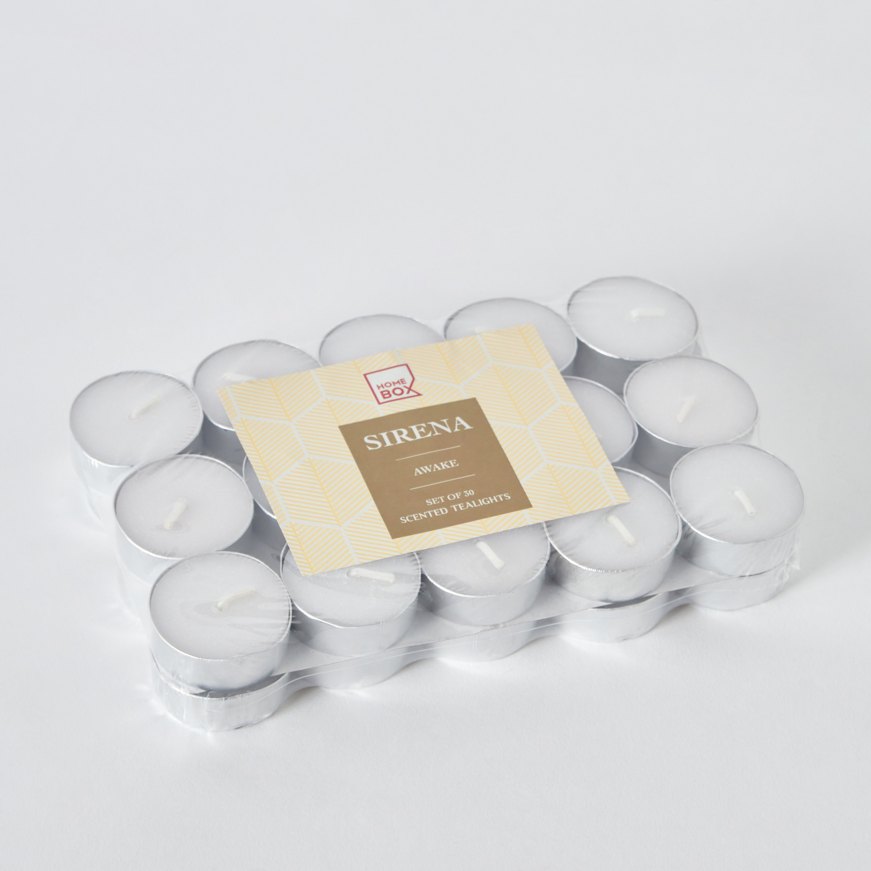 شمعة صغيرة معطرة مونوكروم كلاسيكس أوايك من سيرينا- مجموعة من 30-hbxlivingroom-decorandaccessories-candles-image-6