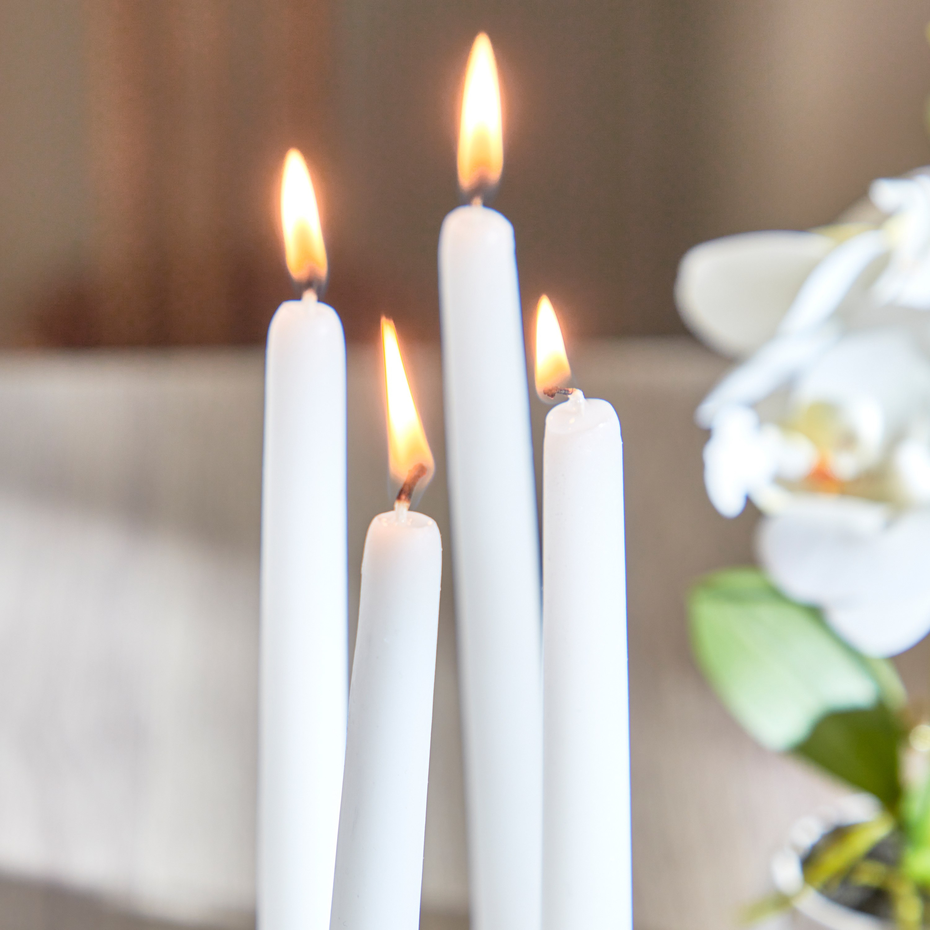 طقم شموع رفيعة جنتل أروما 4 قطع فيوتشر إدن من سيرينا - 48 جرام-hbxlivingroom-decorandaccessories-candles-image-3