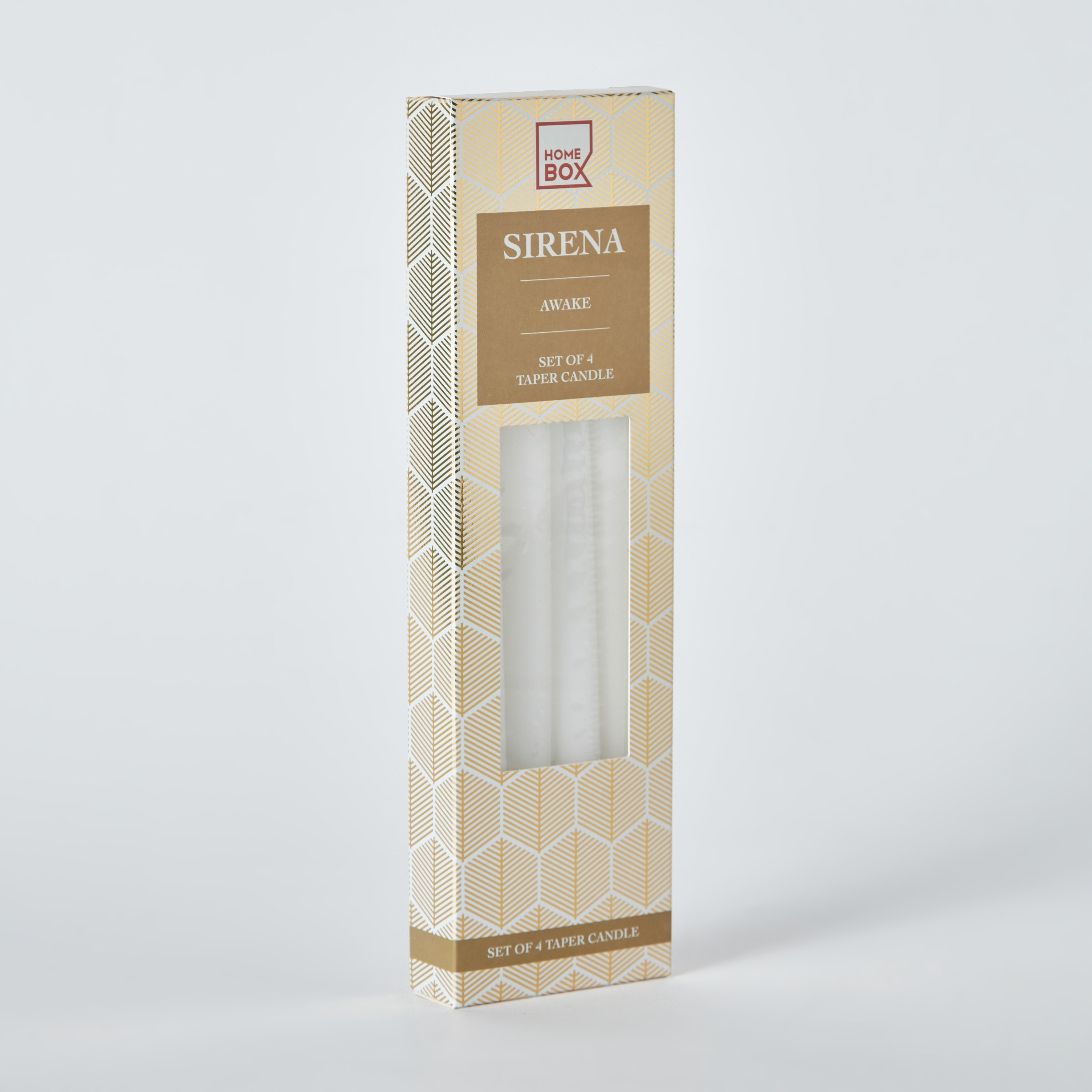 Sirena Monochrome Classics 4-Piece Awake Taper Candle Set - 48 gm-hbxlivingroom-decorandaccessories-candles-image-5