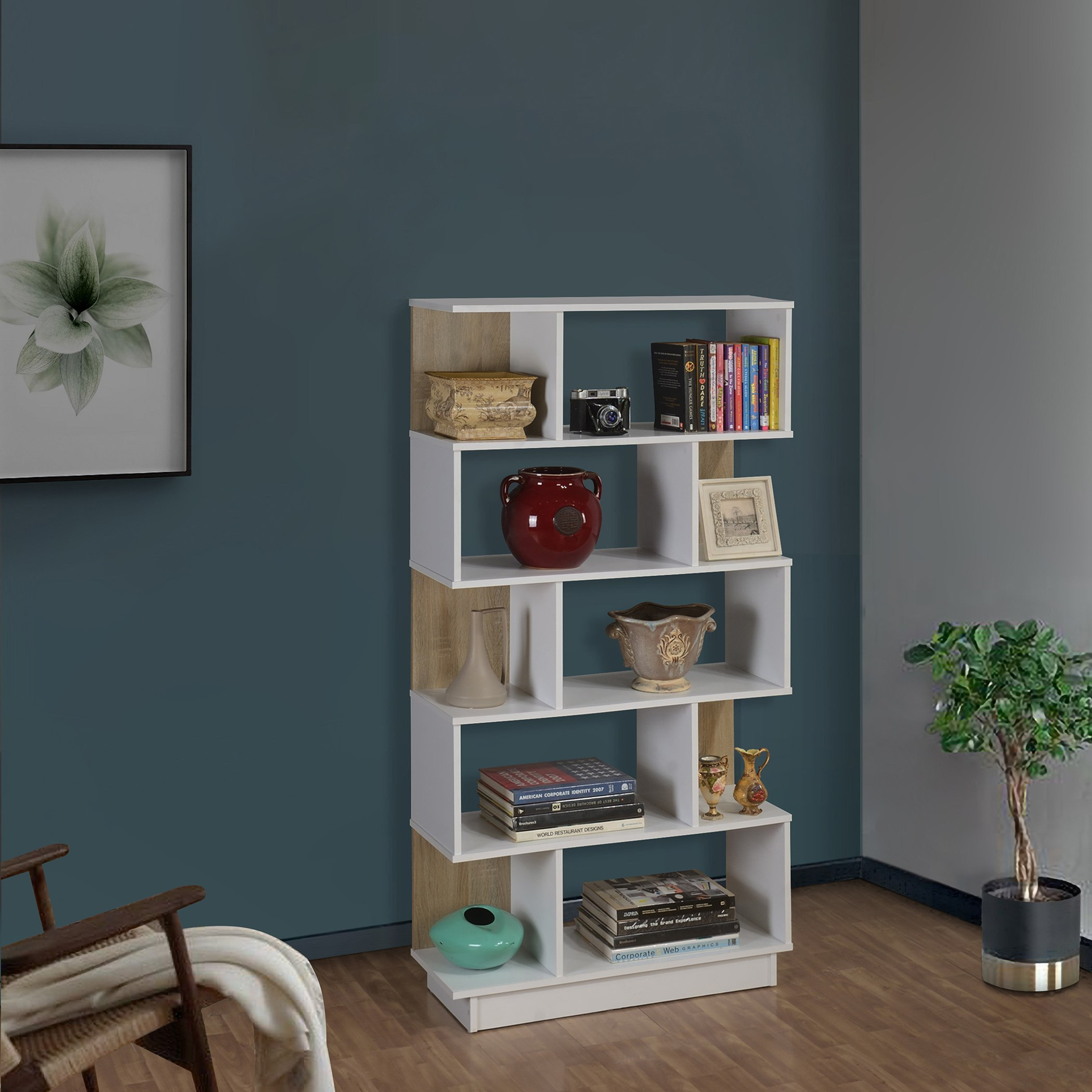 Movo Lyon 5-Tier Bookcase-PROMO_HB_SA_HBX10_TH1000_NEW_031025-image-2