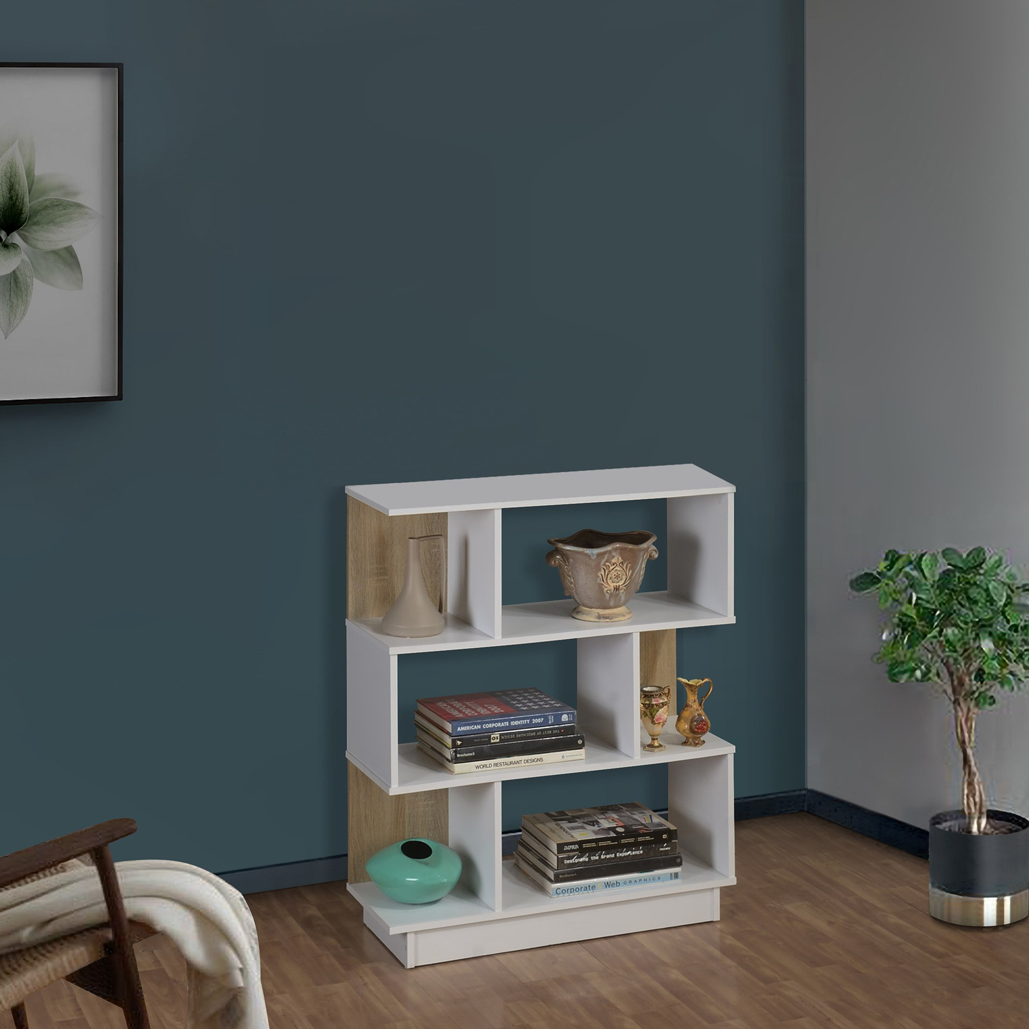 Movo Lyon 3-Tier Bookcase-hbxfurniture-office-bookcases-image-1