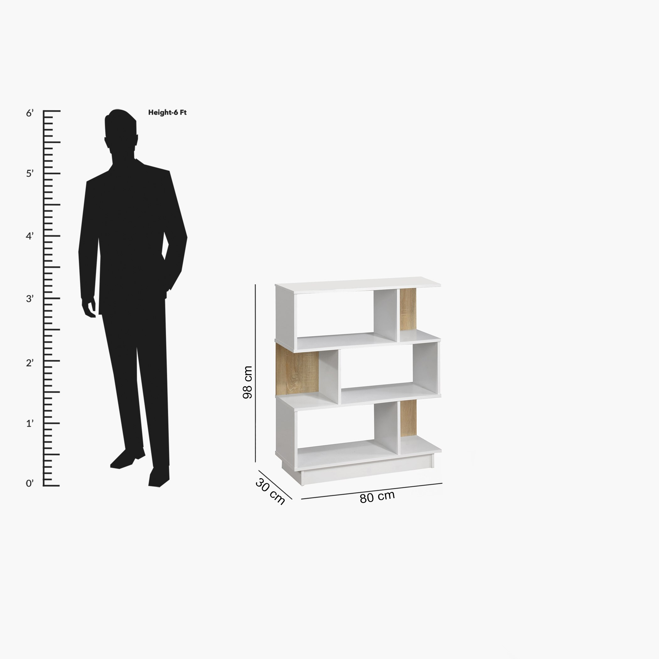 Movo Lyon 3-Tier Bookcase-hbxfurniture-office-bookcases-image-8