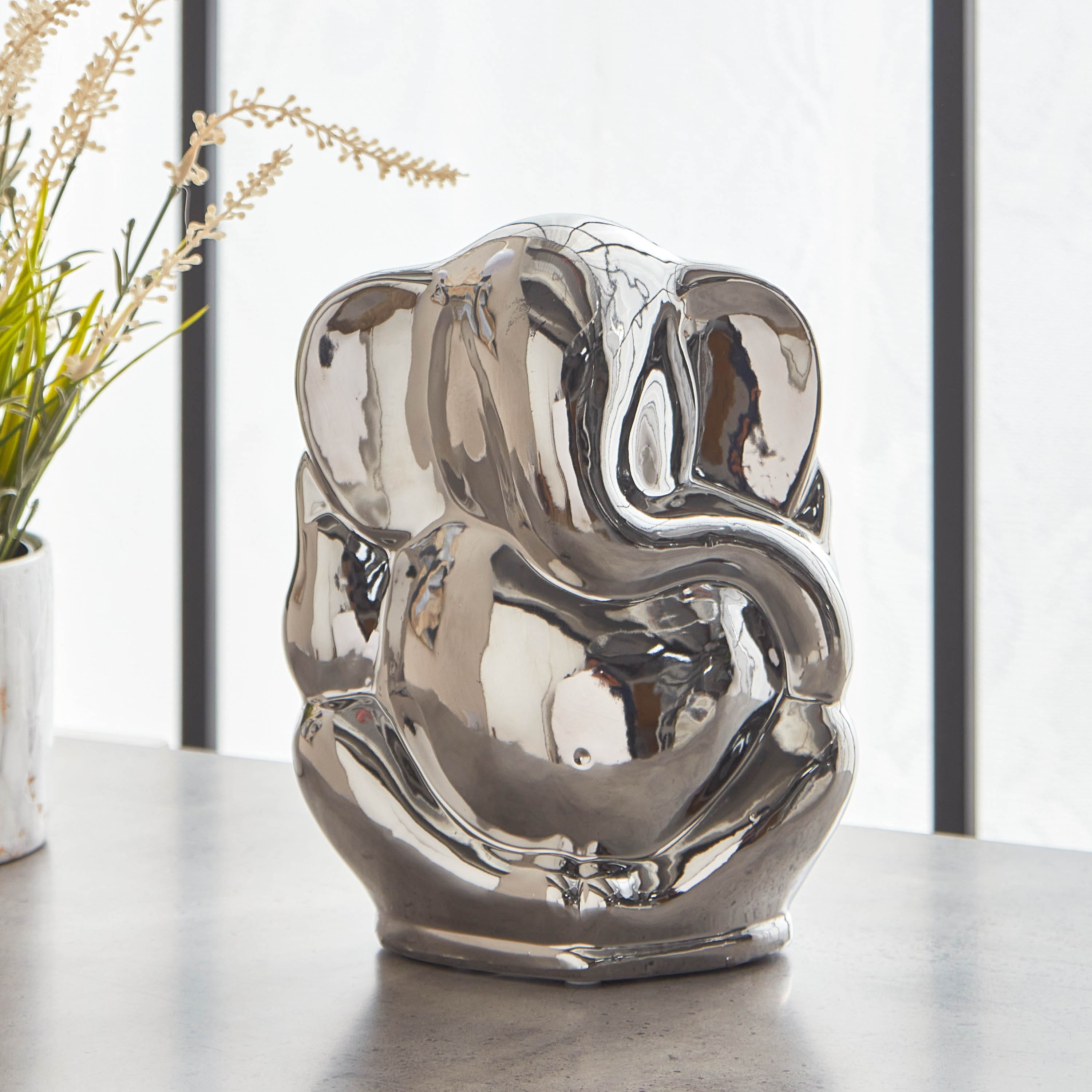 تمثال جانيشا سيراميك من سيف - 16x9x21 سم-hbxhomeware-homedecor-figurinesandornaments-image-1