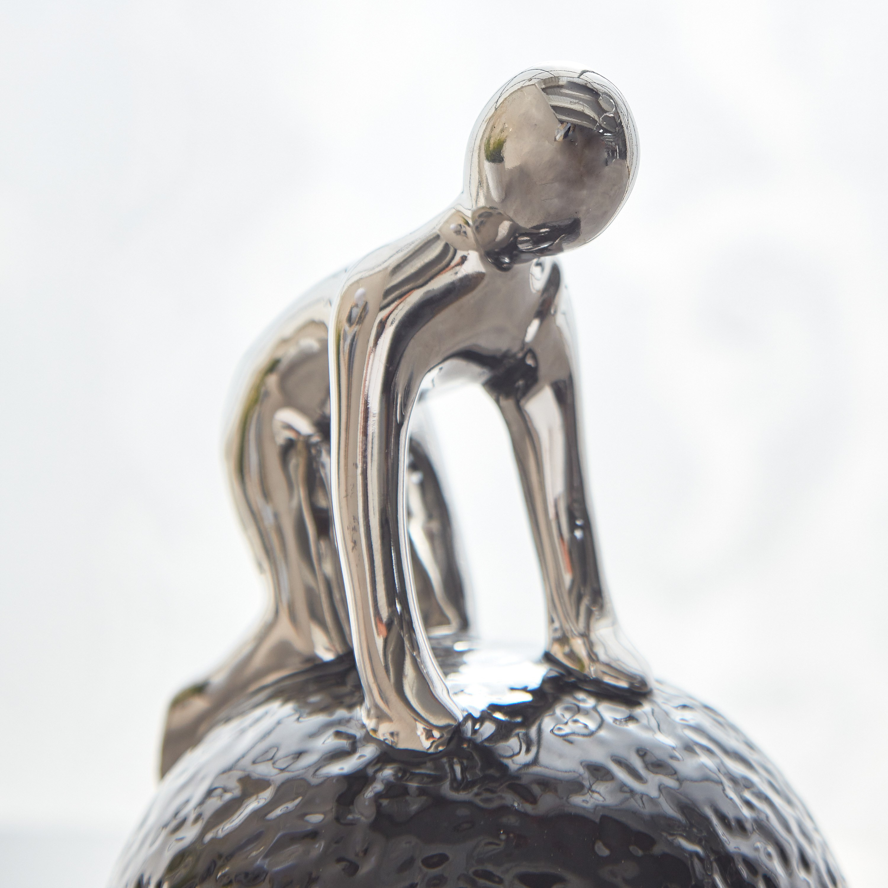 قطعة ديكور سيراميك من سيف - 11.5x11x19 سم-hbxhomeware-homedecor-figurinesandornaments-image-3